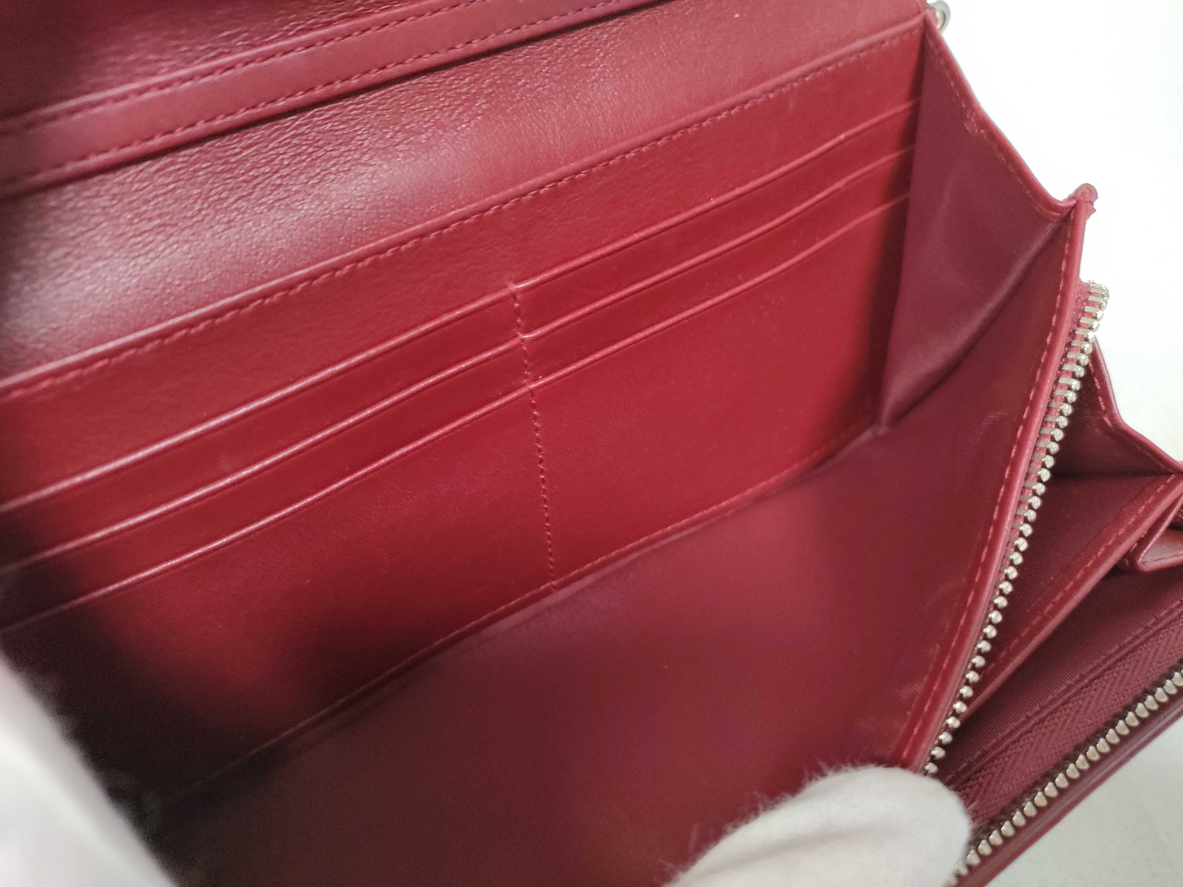 Red Enamel Chain Wallet — view 13