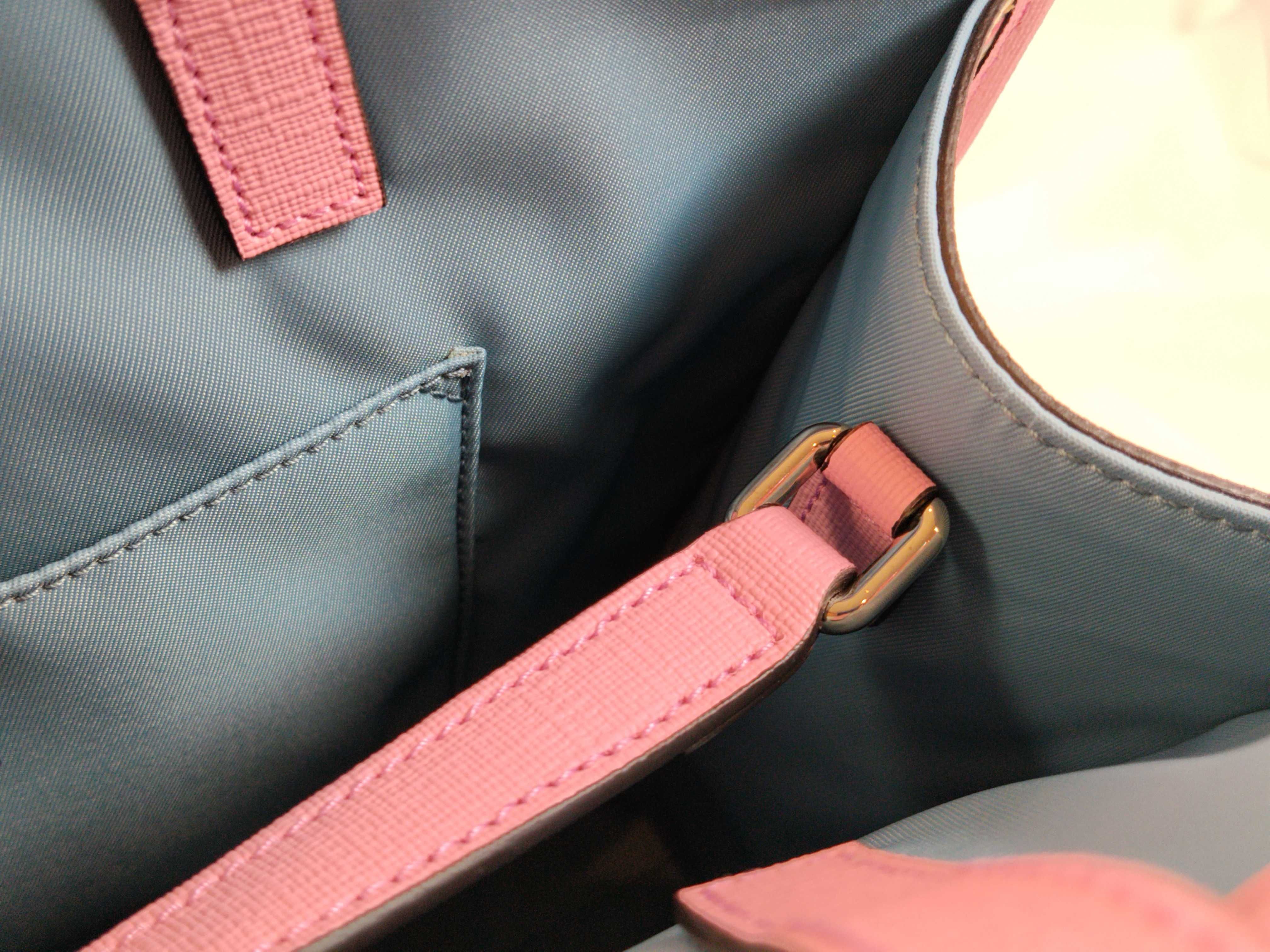 GG Supreme x Higuchi Yuko GG Supreme Children's PVC x Leather 2-Way Handbag Beige x Pink 630542 Handbag — view 7