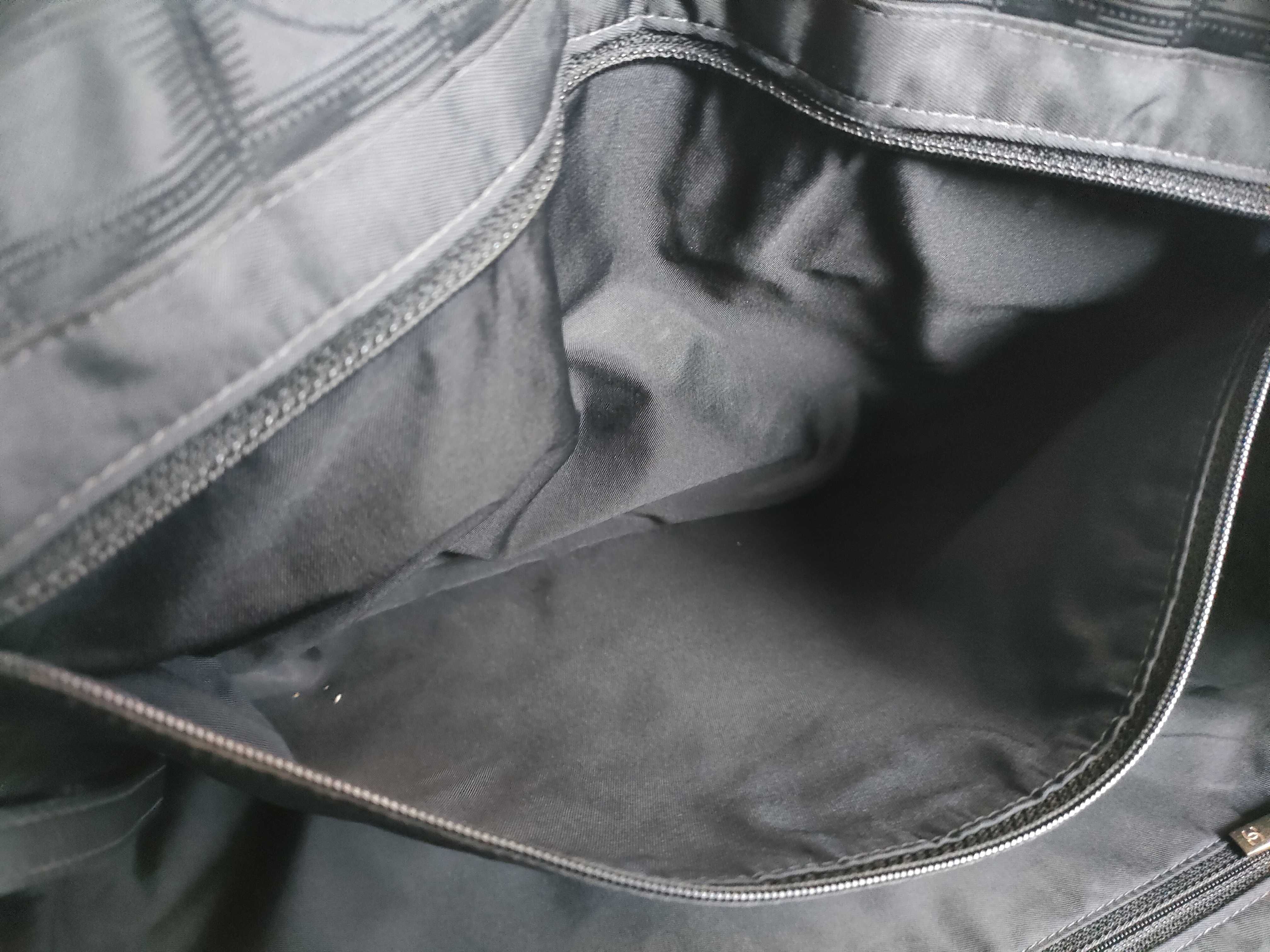 New Travel Line Black Tote Bag — view 11