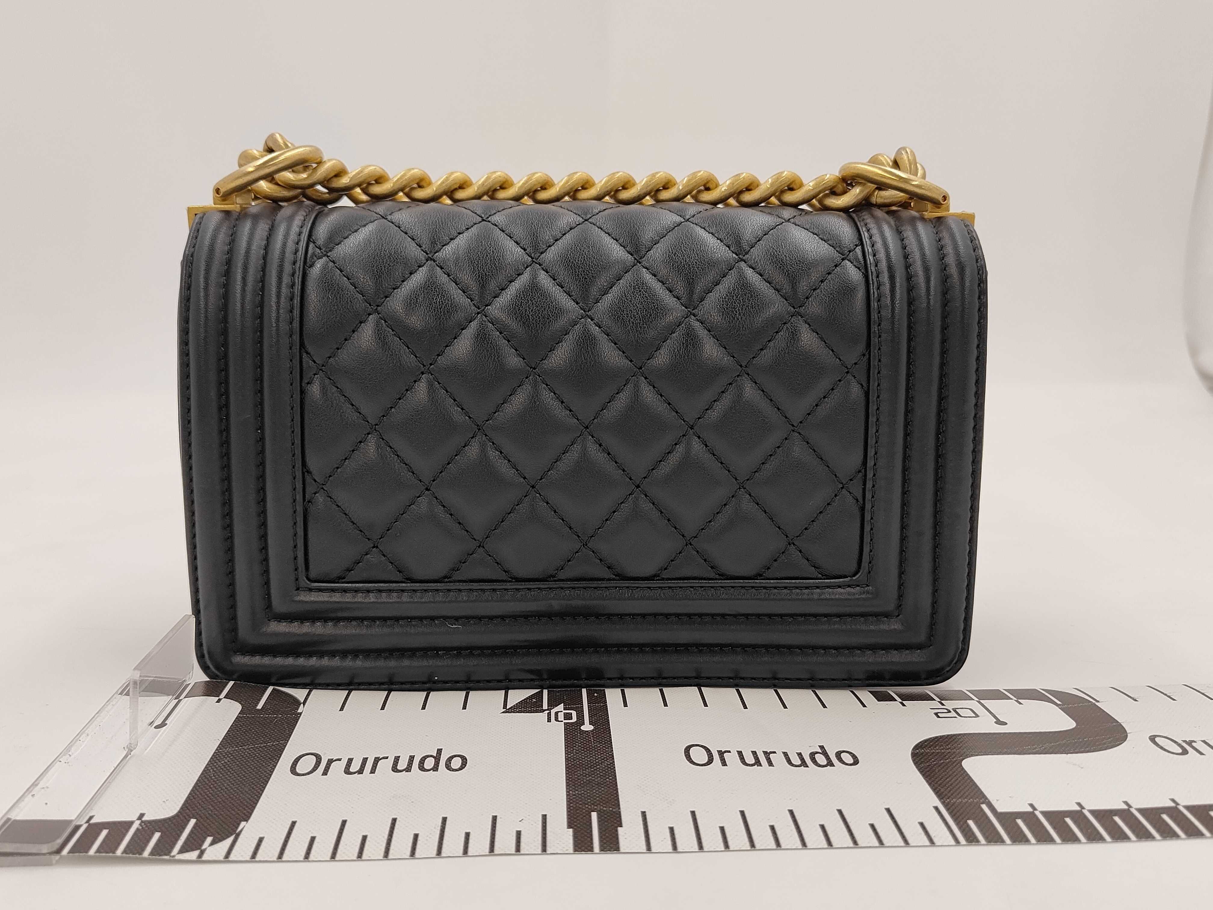Lambskin Black Boy Chanel RFID Shoulder Bag — view 2