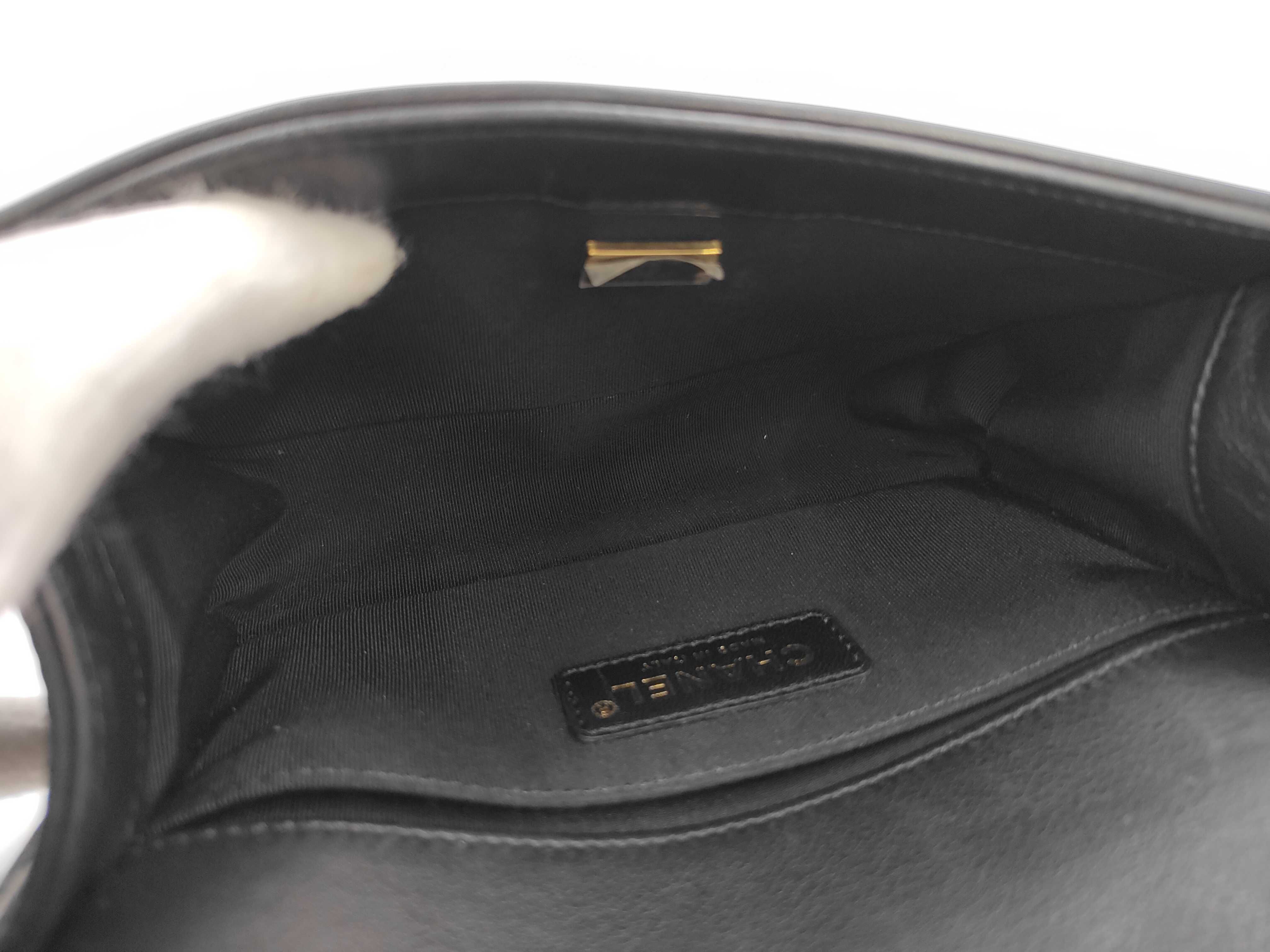 Lambskin Black Boy Chanel RFID Shoulder Bag — view 11