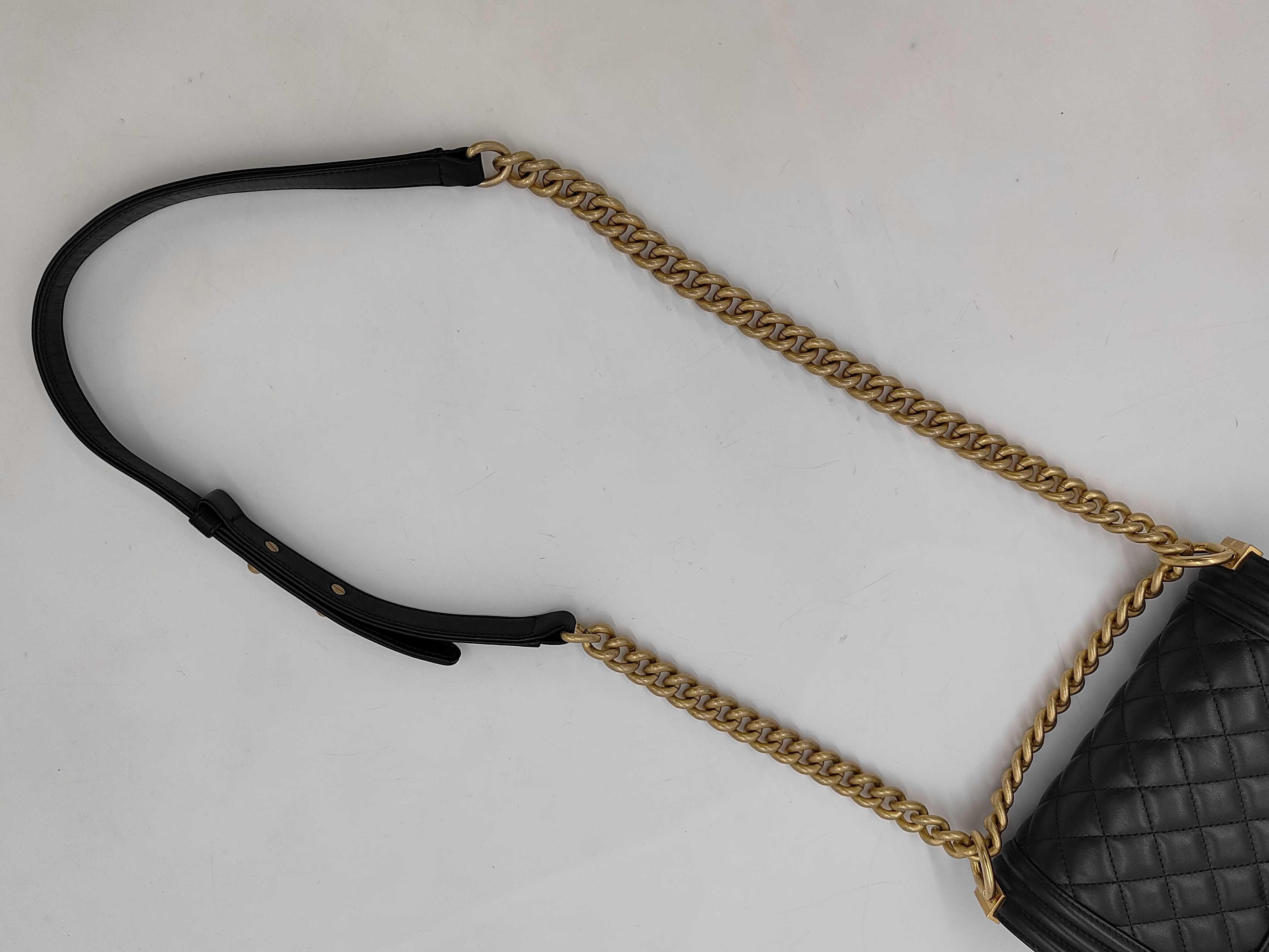Lambskin Black Boy Chanel RFID Shoulder Bag — view 3
