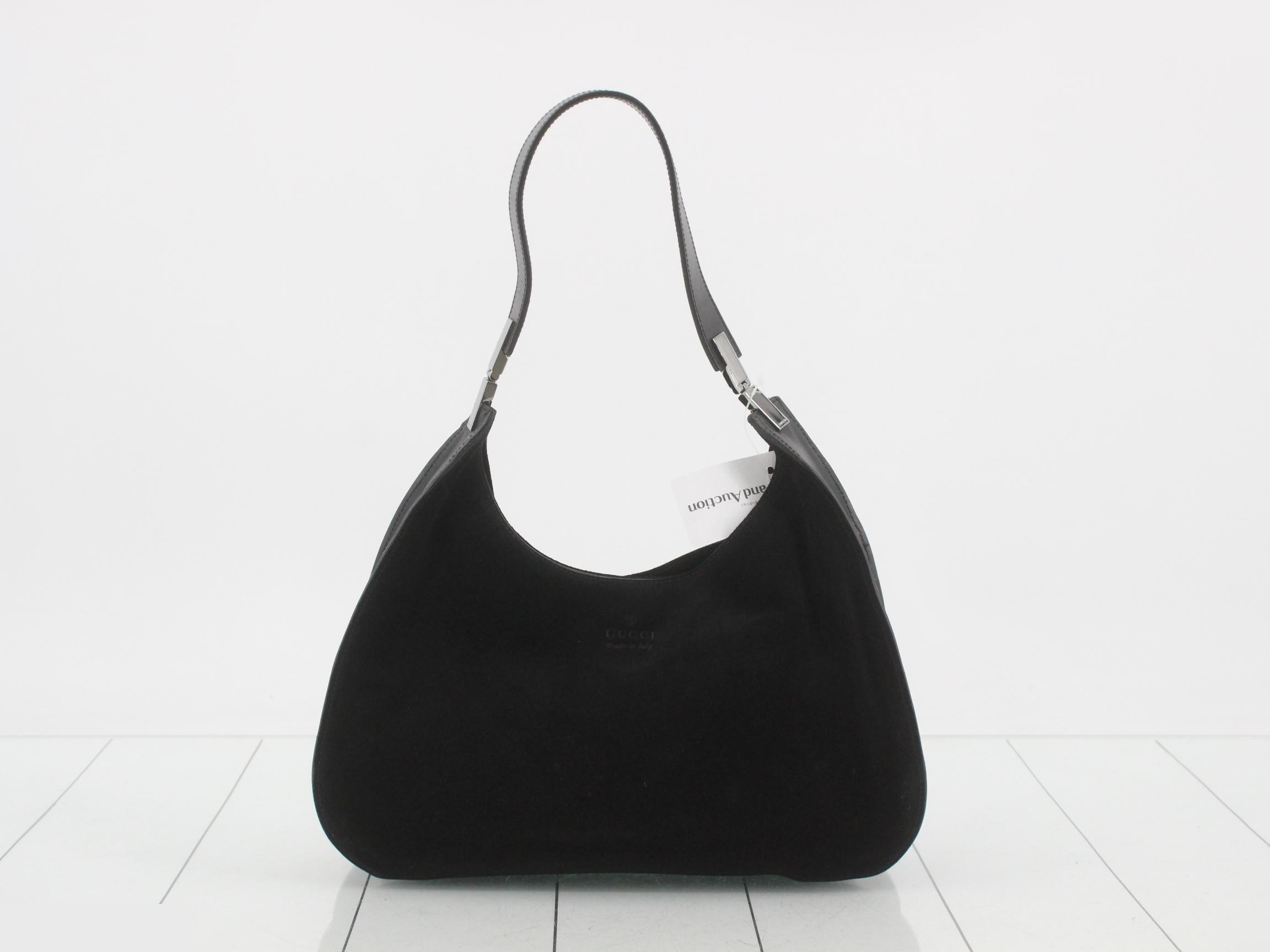 Tom Ford era suede shoulder bag
