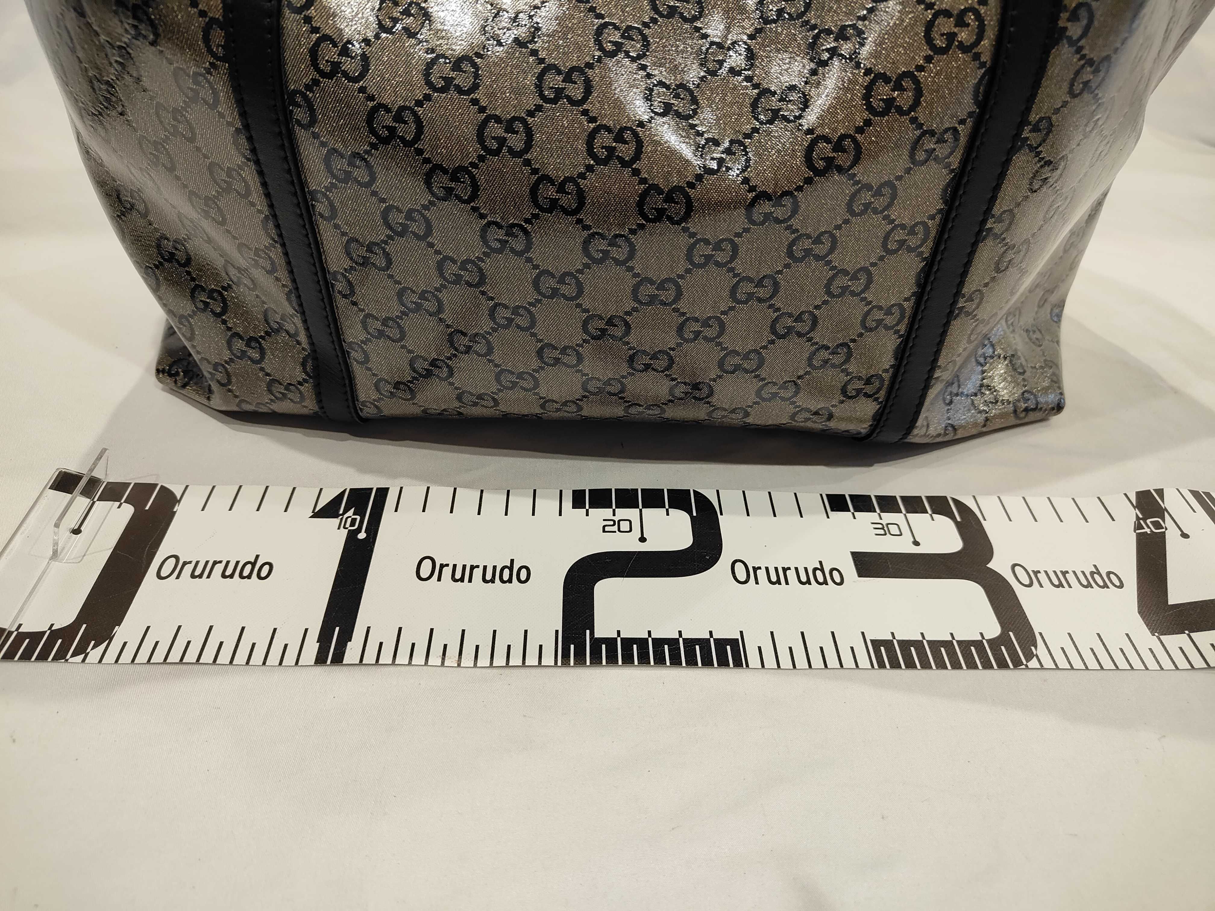 GG Supreme Tote Bag with Charm 197954 Tote Bag — view 2