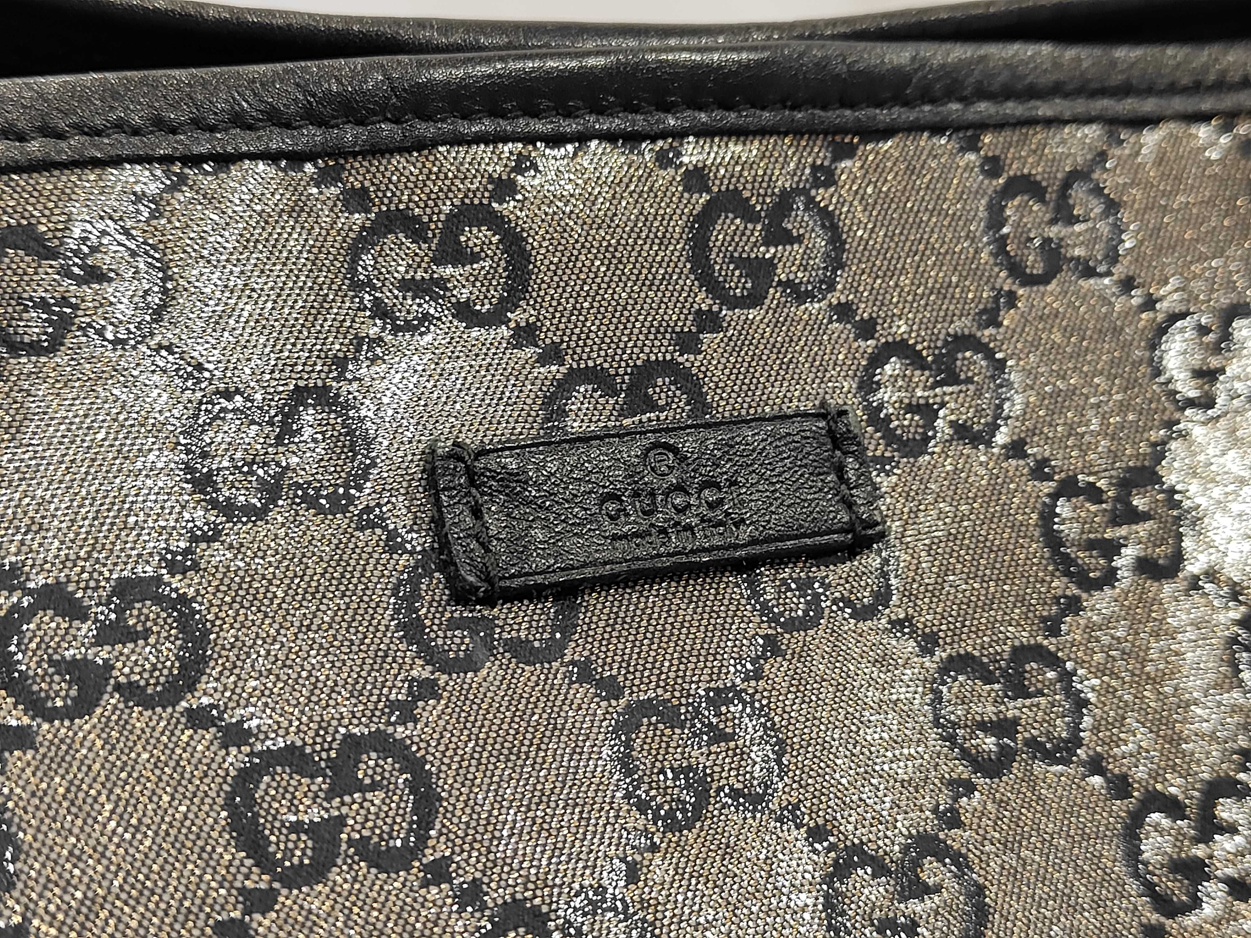 GG Supreme Tote Bag with Charm 197954 Tote Bag — view 7