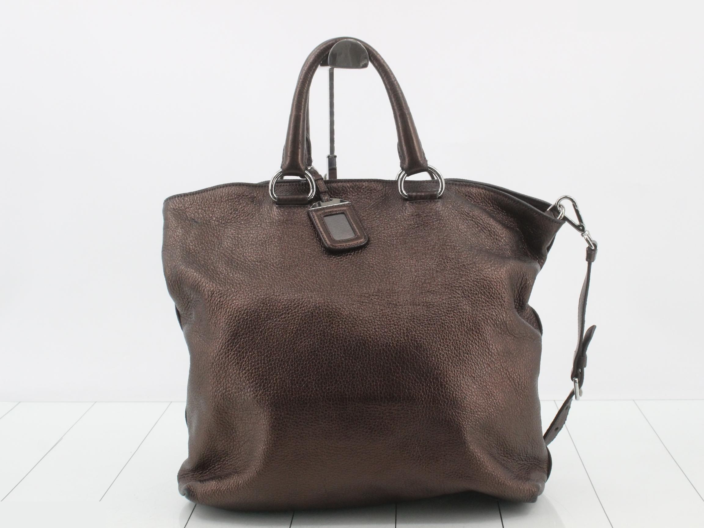 BN1713 Vitello Daino Shoulder Bag — view 2