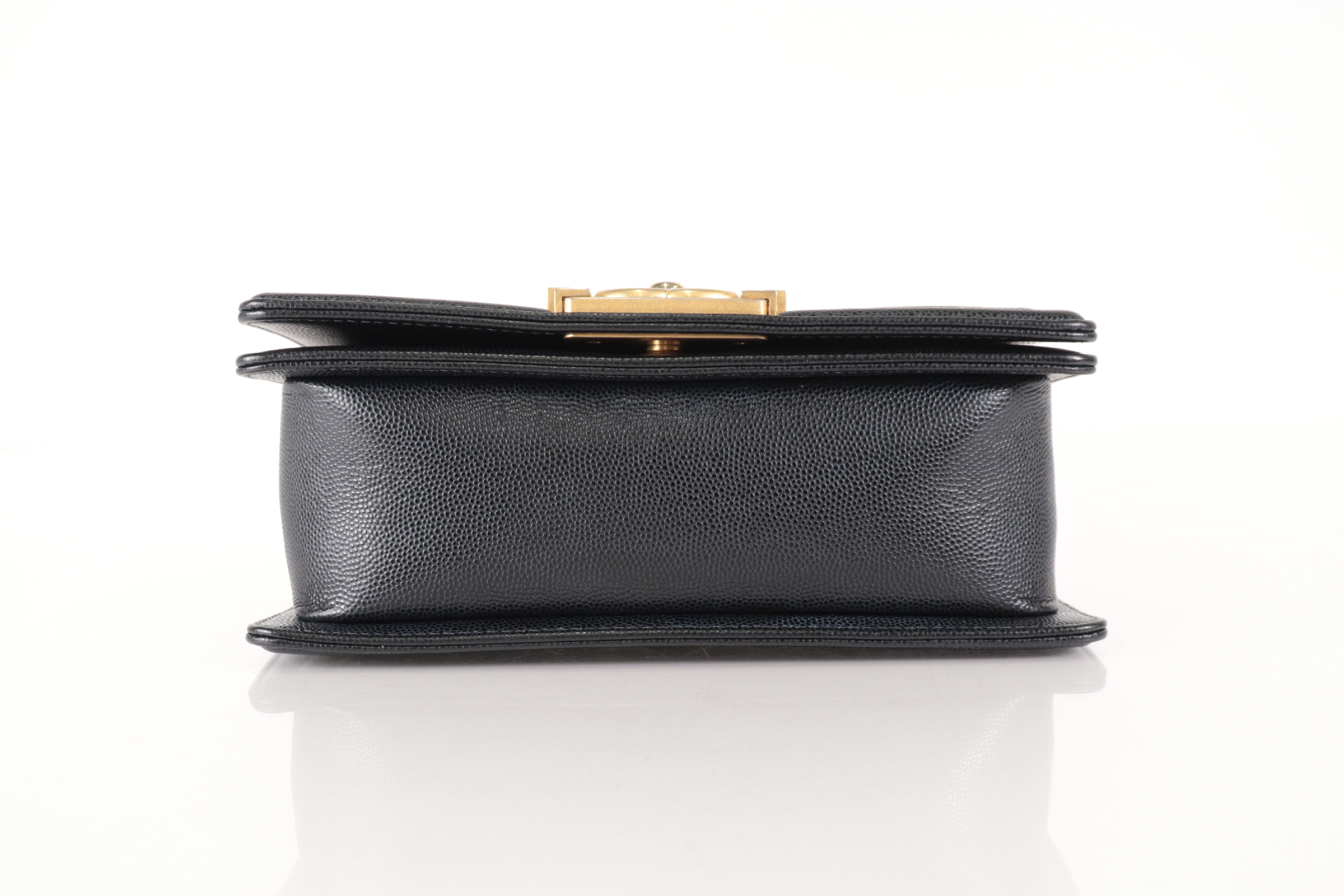 Boy Chanel Caviar Chain Shoulder Bag (Serial Number 31) — view 7