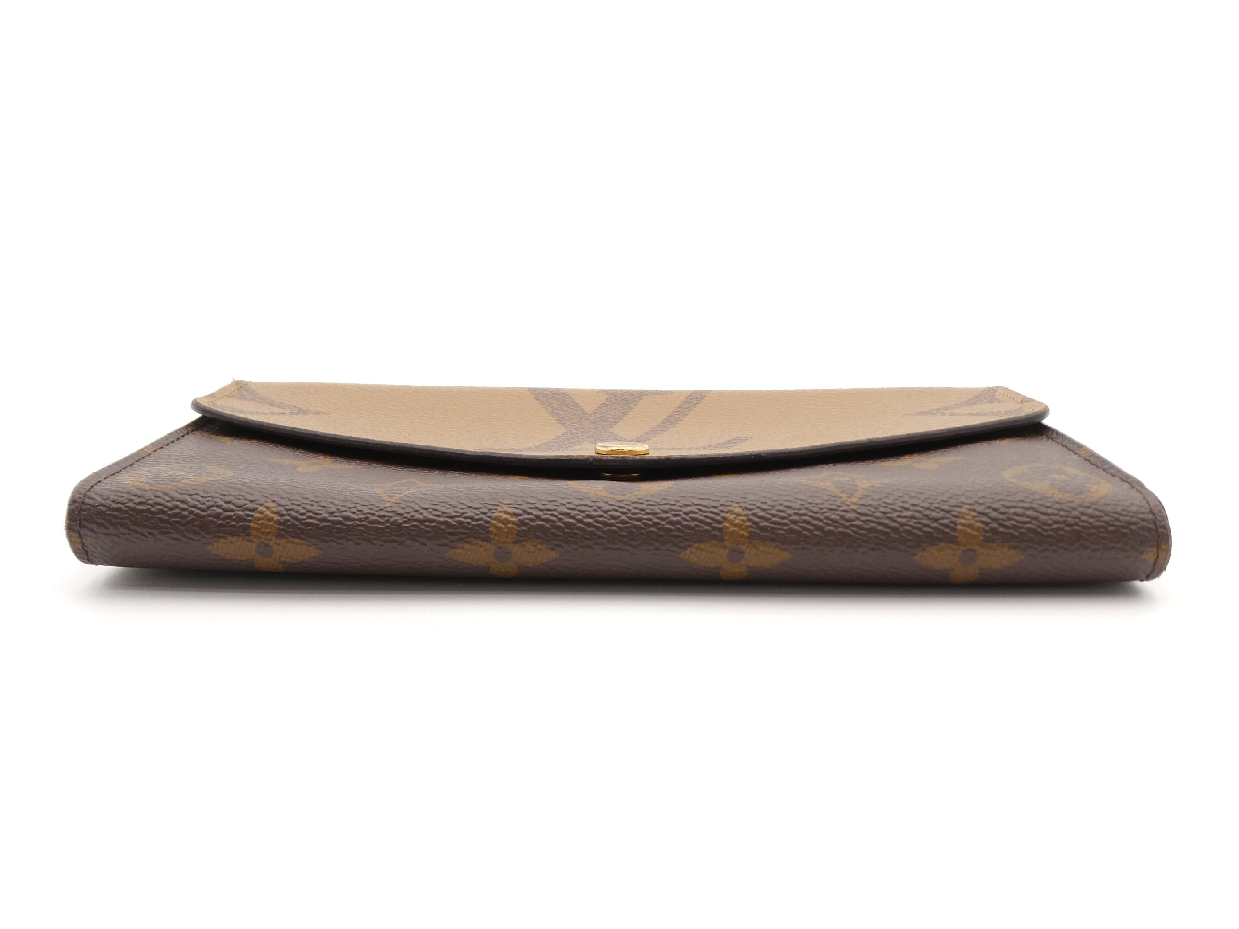 Monogram Giant Reverse Portefeuille Sarah Wallet (IC sensor enabled) — view 5