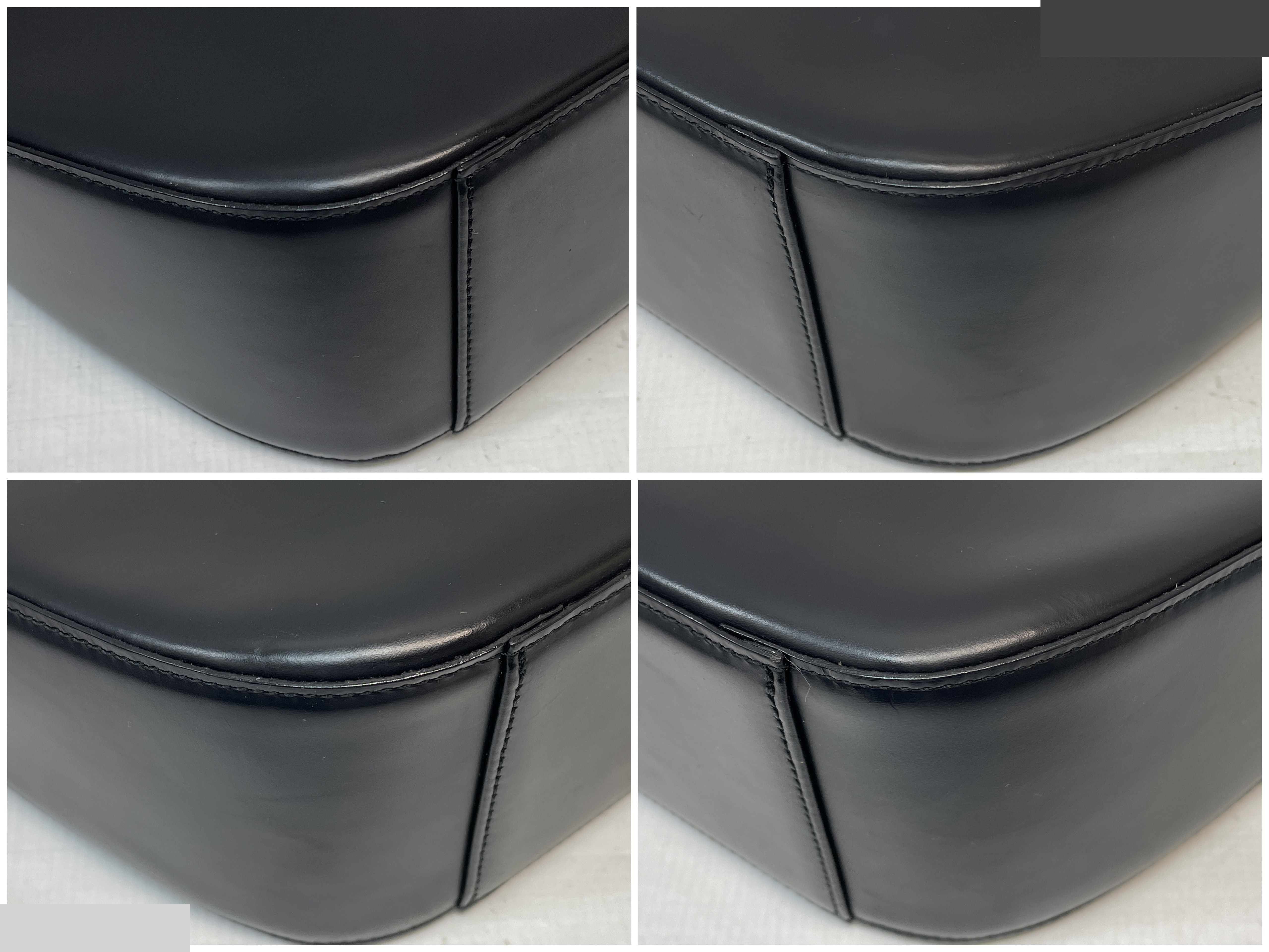 Genuine Leather Nova Check One-Shoulder Bag — view 6