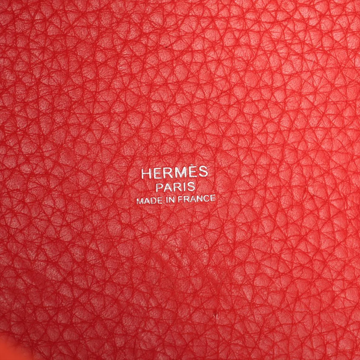 Hermès Picotin Lock 18 PM Touch, Taurillon Clemence x Veau Swift, Rouge Tomato x Rose Eglantine, Silver Hardware, X: 2016 — view 8