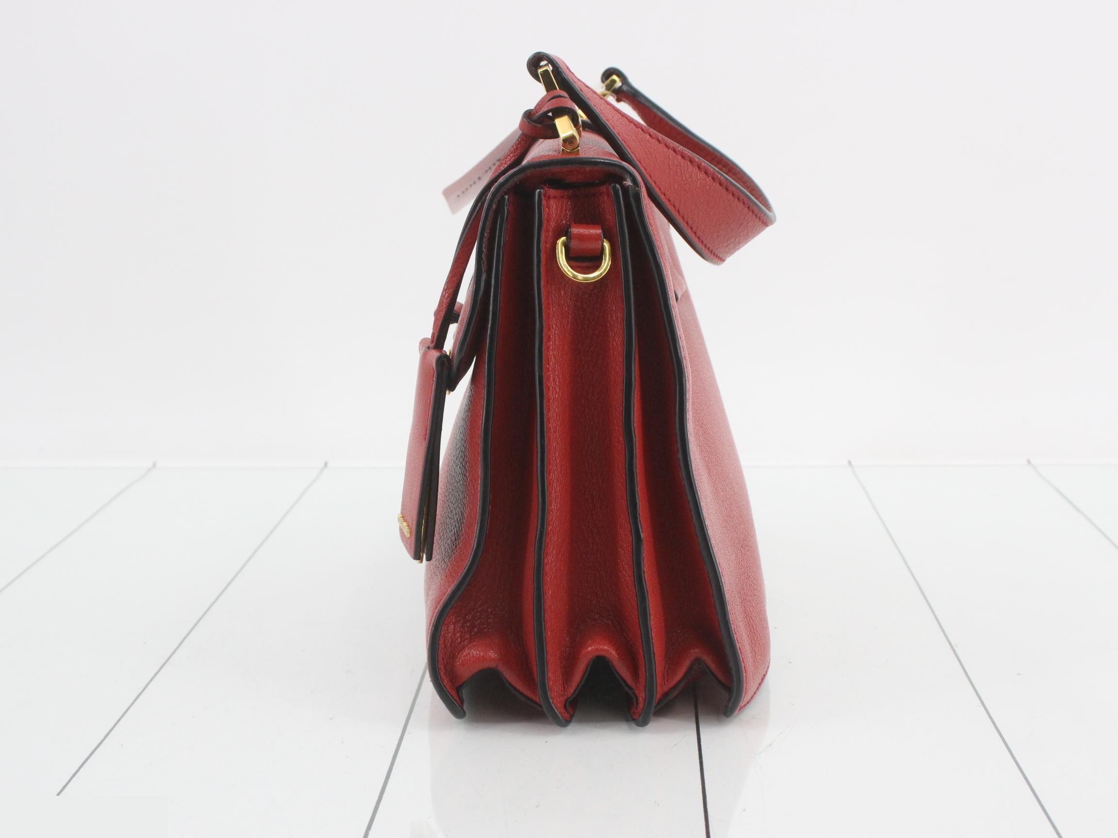 Other lines: Bags & Handbags, Leather, Red — view 3