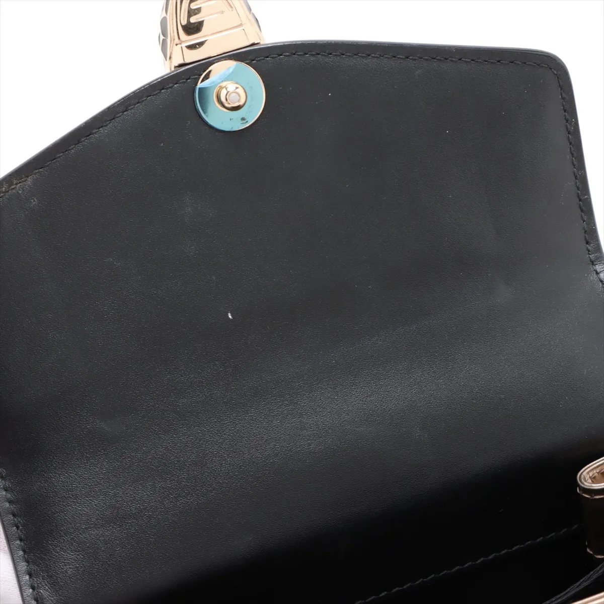 Serpenti Patent Leather 2WAY Handbag Bronze with Mirror — view 12