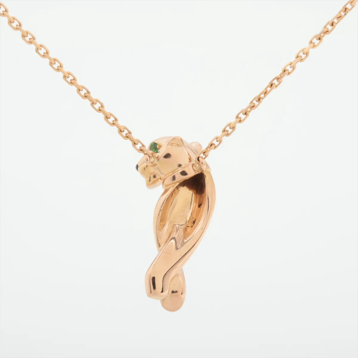 Panthère de Cartier Tsavorite Onyx Necklace 750(PG) 3.7g EWY334 Stone Cake — view 2