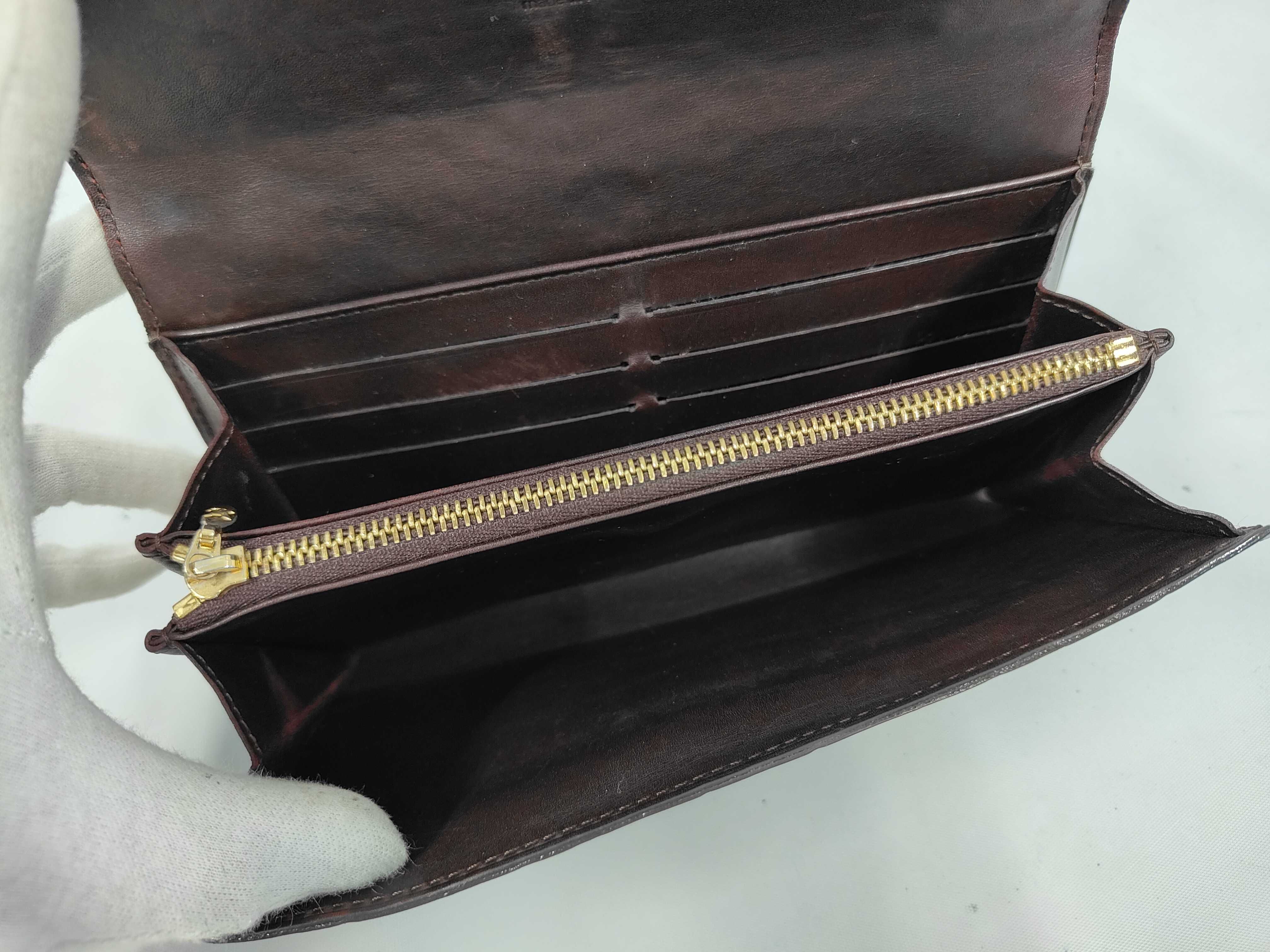 M93524 Vernis Portefeuille Sarah Amarante Wallet with Box — view 8
