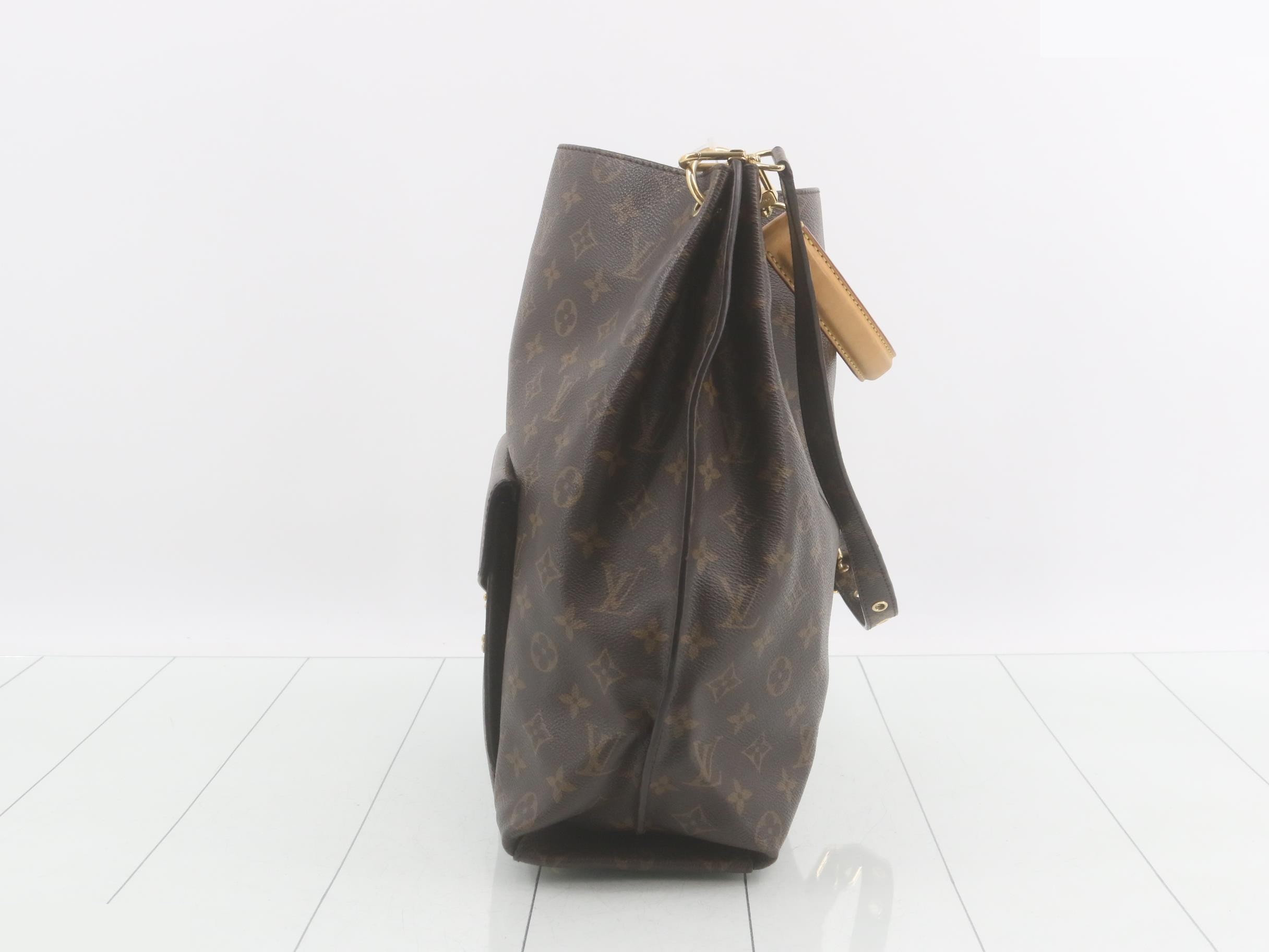 Metis Monogram Handbag/Shoulder Bag (2-Way) — view 3