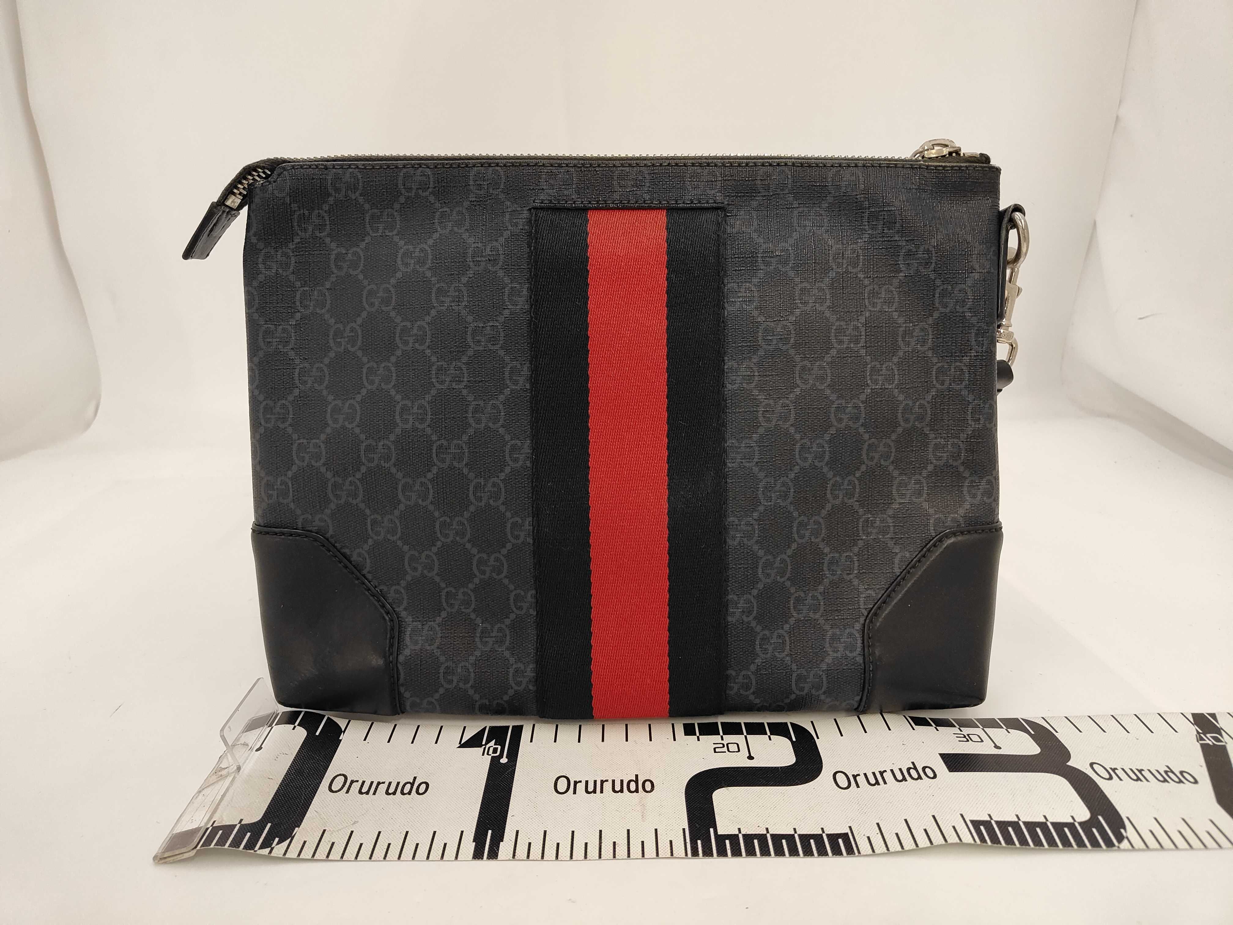 GG Supreme SLG OPHIDIA GG CLUTCH 523603 Clutch Bag — view 2