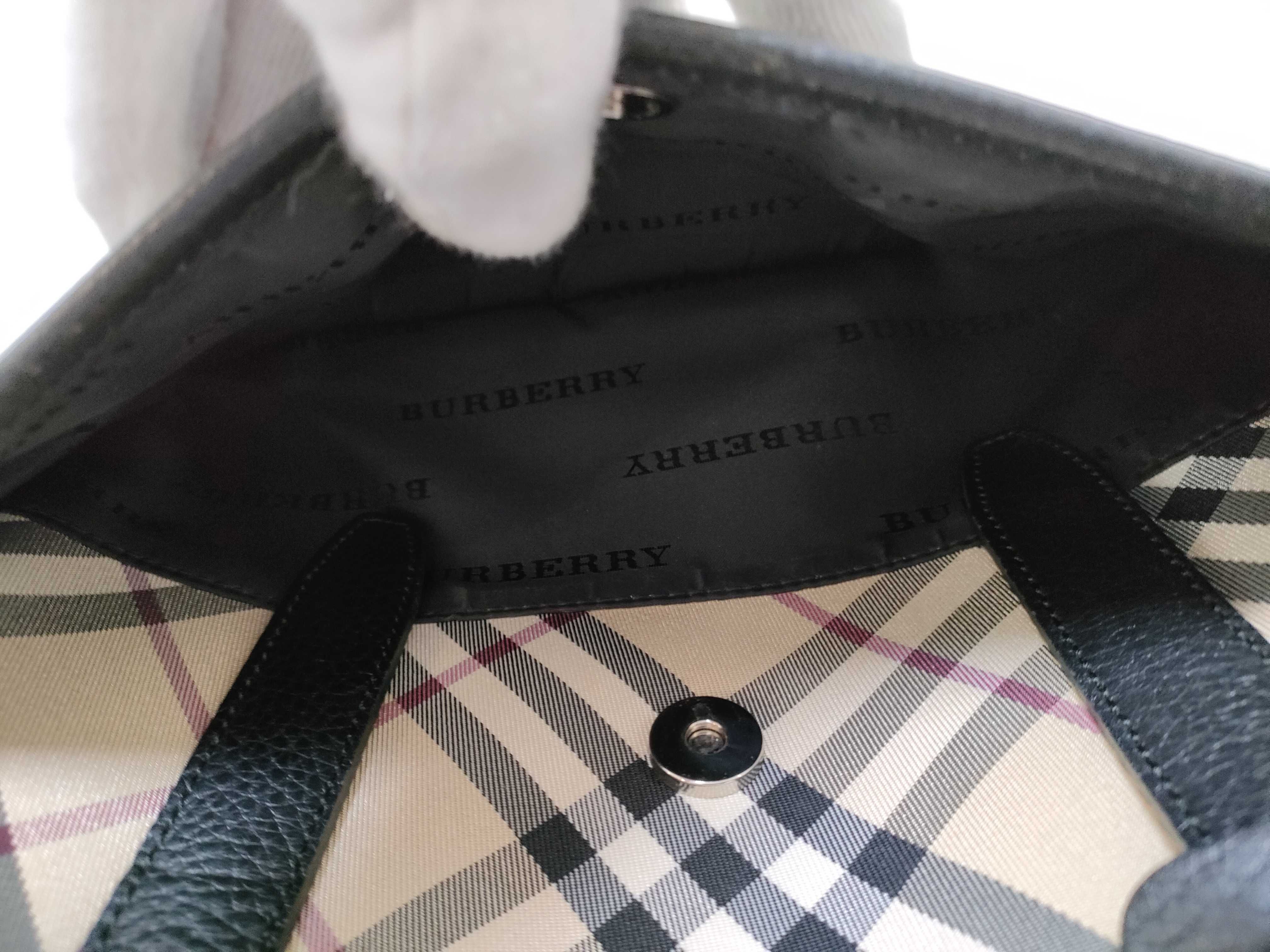 Check Pattern Handbag Black Handbag — view 15