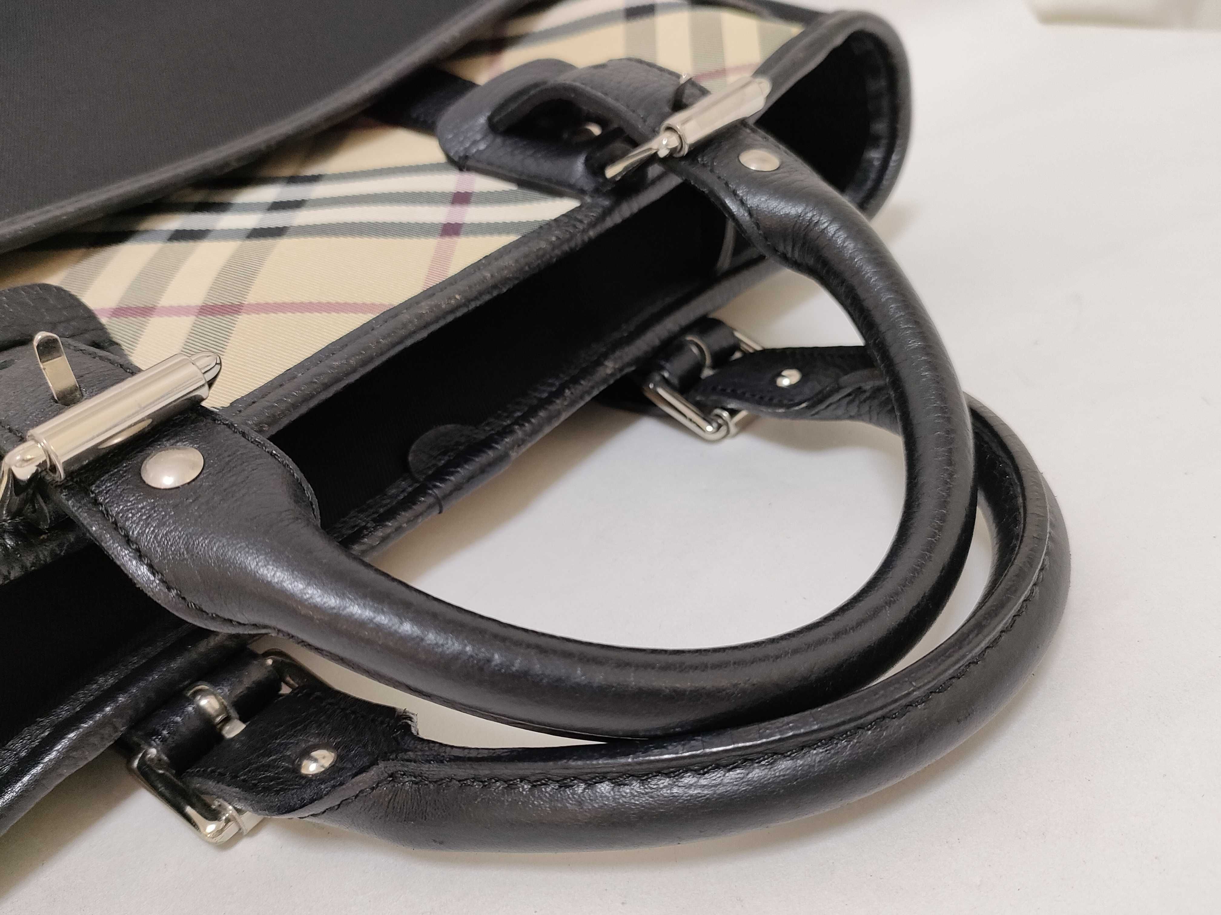 Check Pattern Handbag Black Handbag — view 3