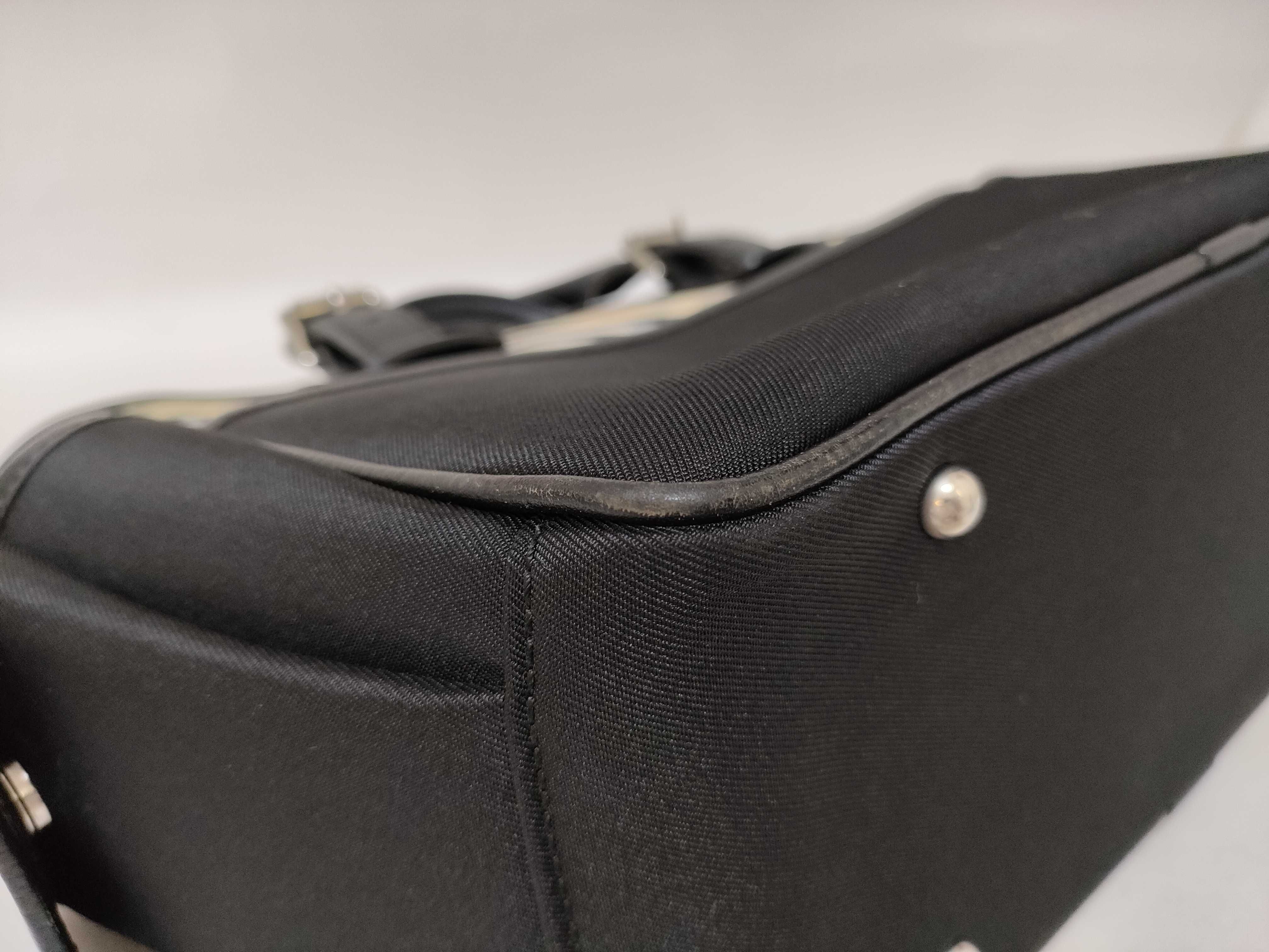 Check Pattern Handbag Black Handbag — view 6