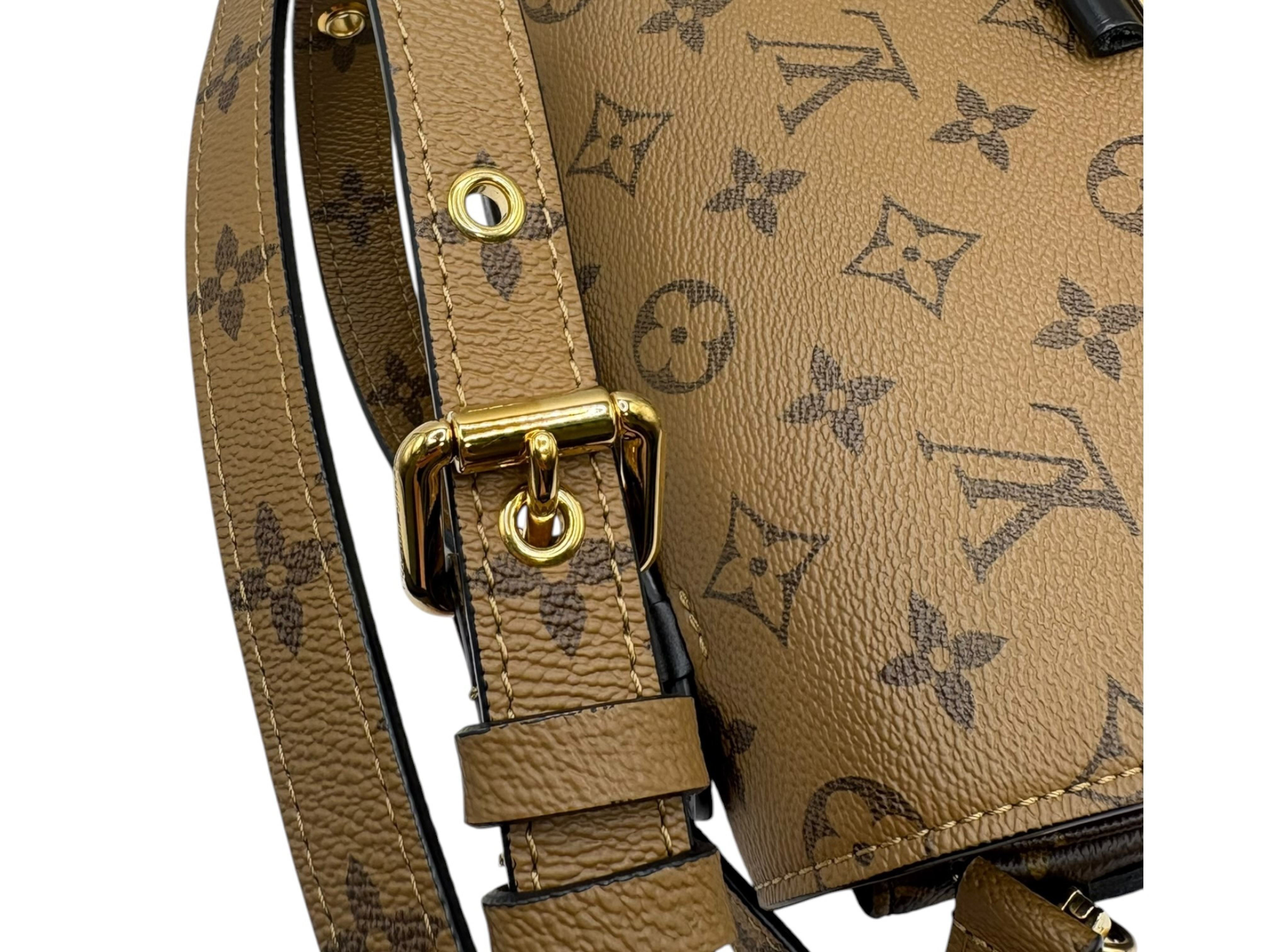 Monogram Reverse Pochette Metis MM M44876 Brown Shoulder Bag — view 11