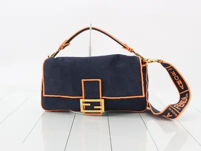 Mamma Bucket Denim 2-Way Shoulder Bag