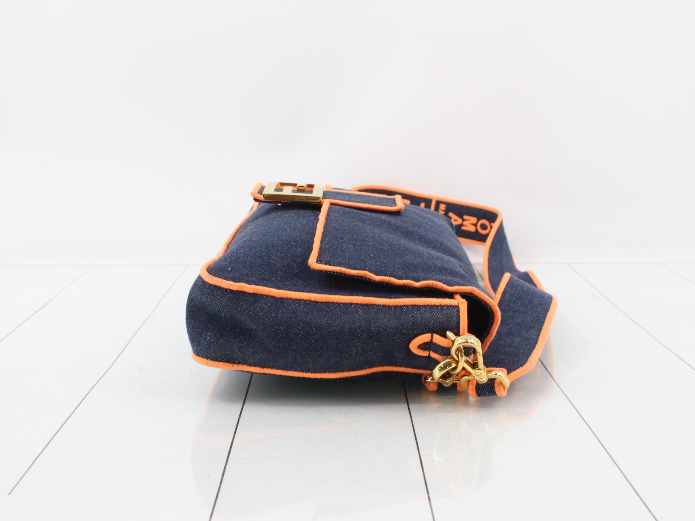 Mamma Bucket Denim 2-Way Shoulder Bag — view 3