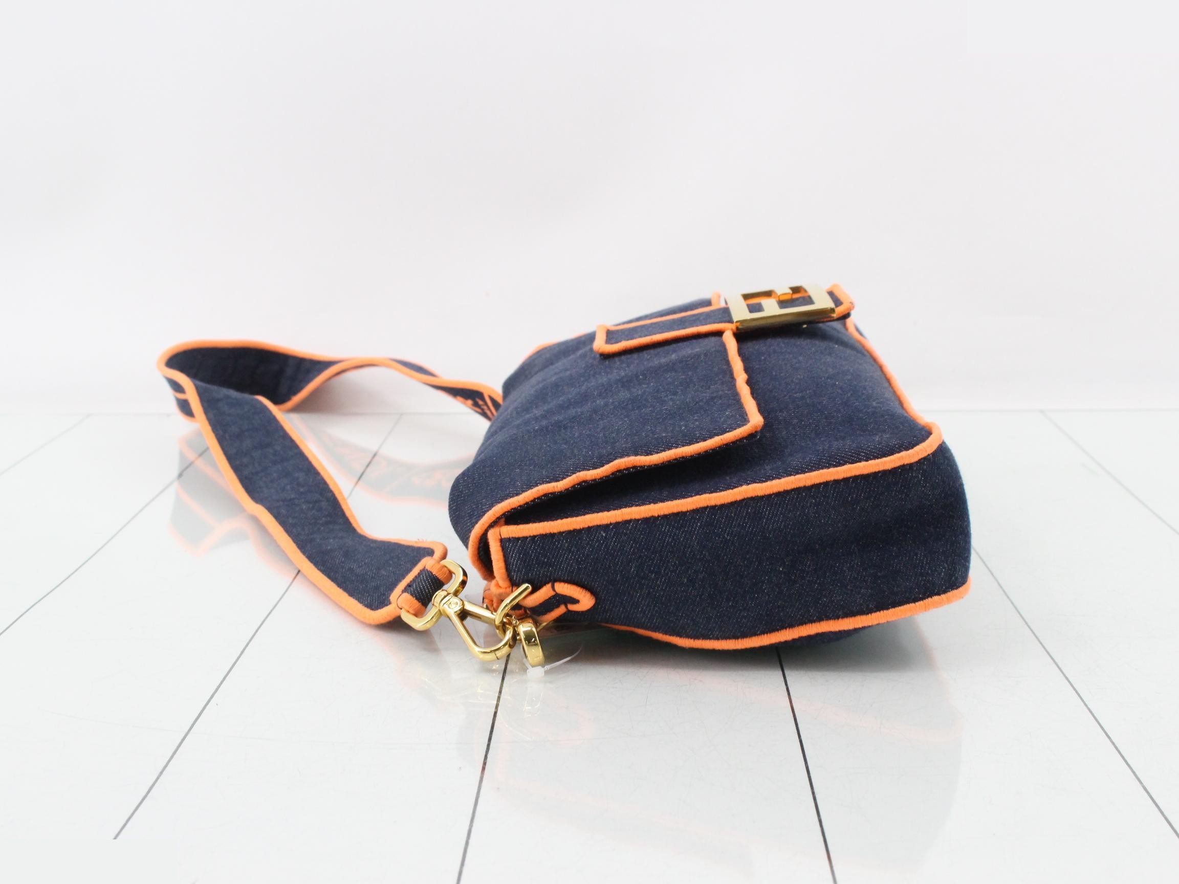 Mamma Bucket Denim 2-Way Shoulder Bag — view 4