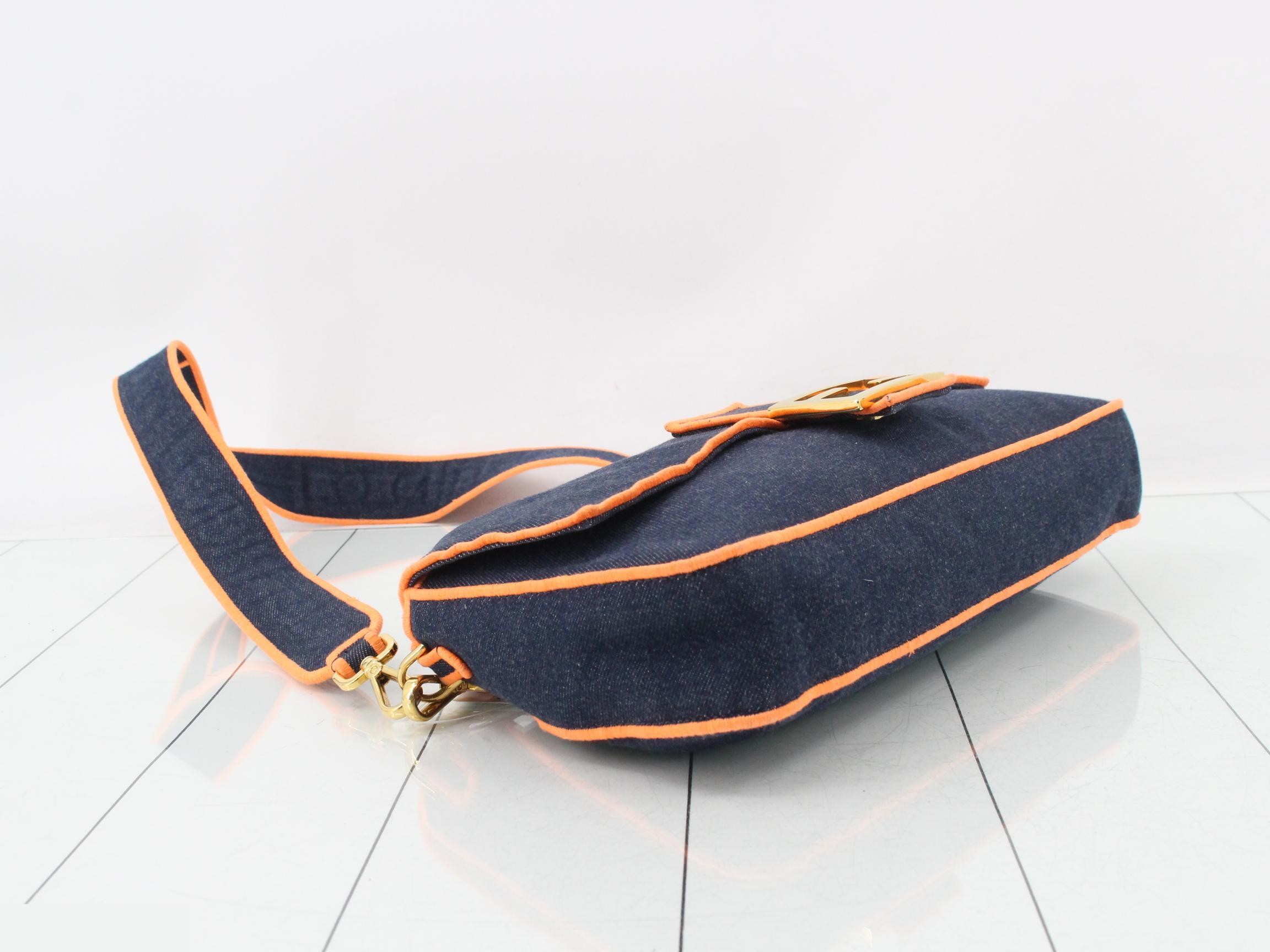 Mamma Bucket Denim 2-Way Shoulder Bag — view 5