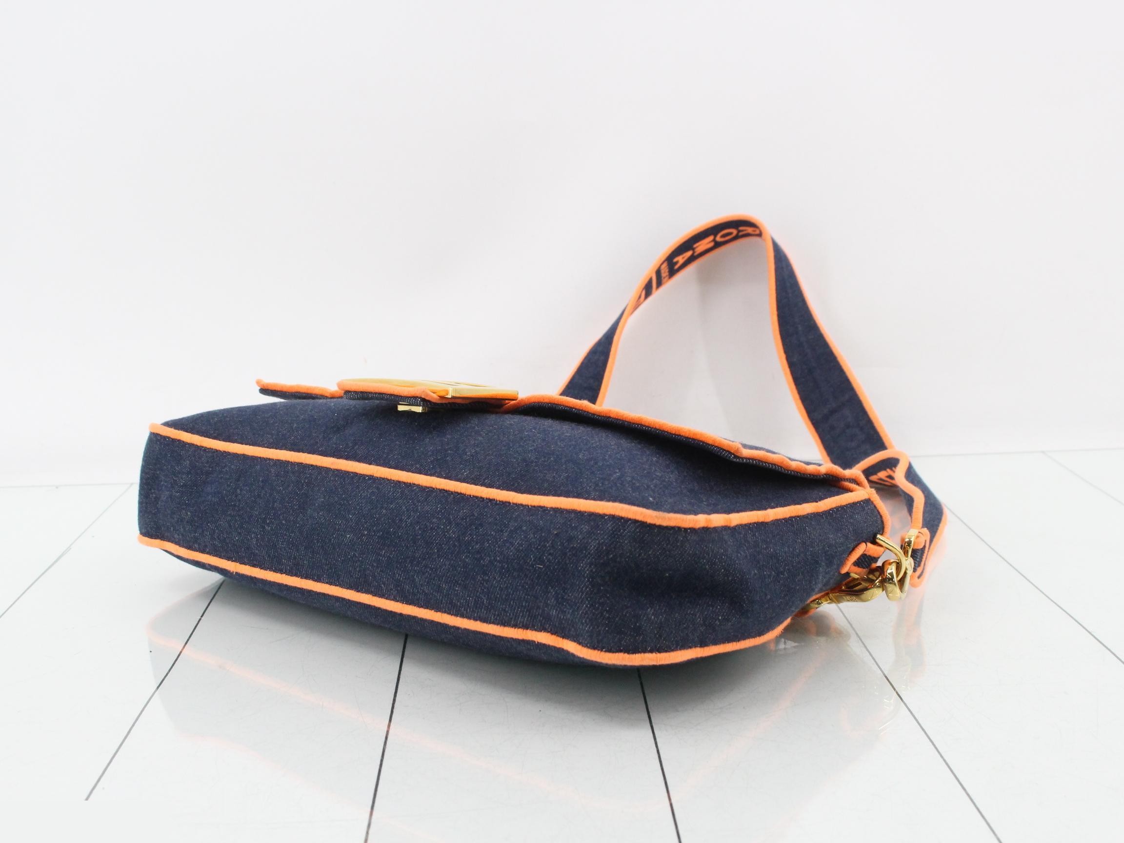 Mamma Bucket Denim 2-Way Shoulder Bag — view 6