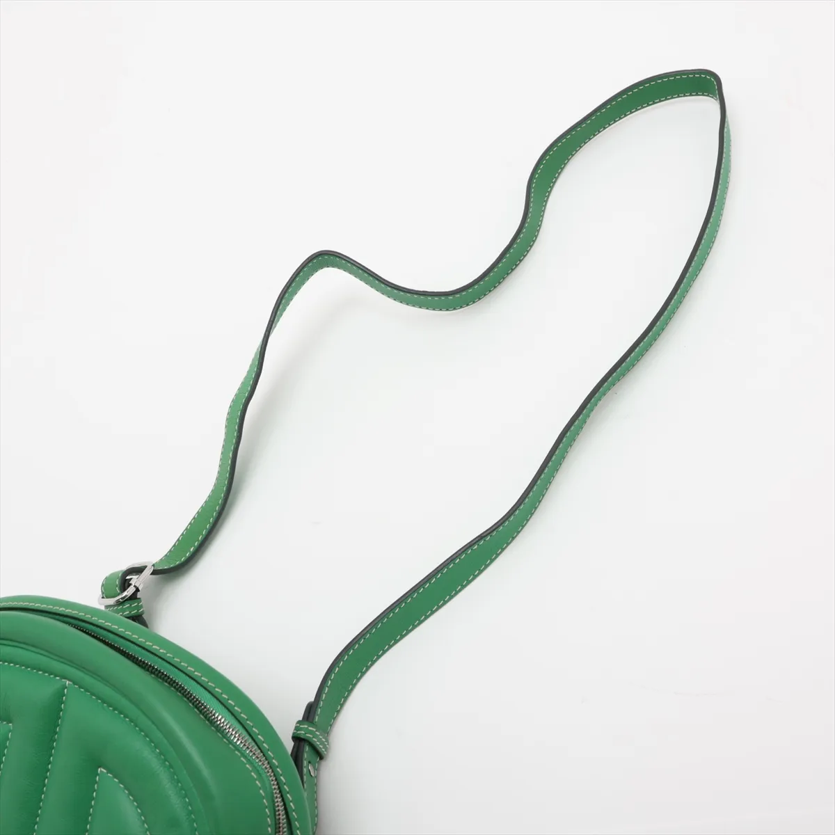 In the Loop Verso, Veau Swift, Bamboo x Blue Plume, Silver Hardware, Year: 2020 — view 5