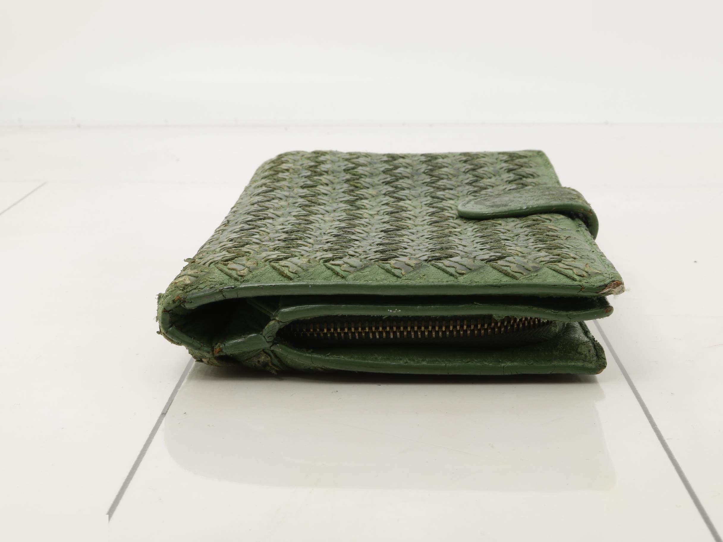 Intrecciato Leather Bi-fold Wallet — view 3