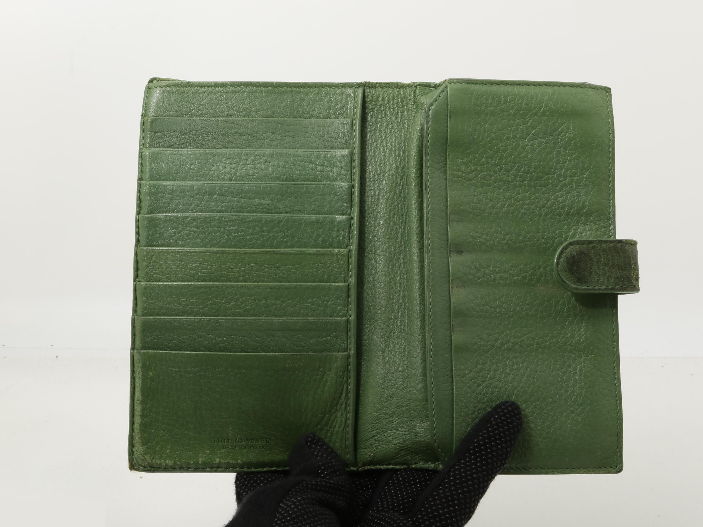 Intrecciato Leather Bi-fold Wallet — view 4