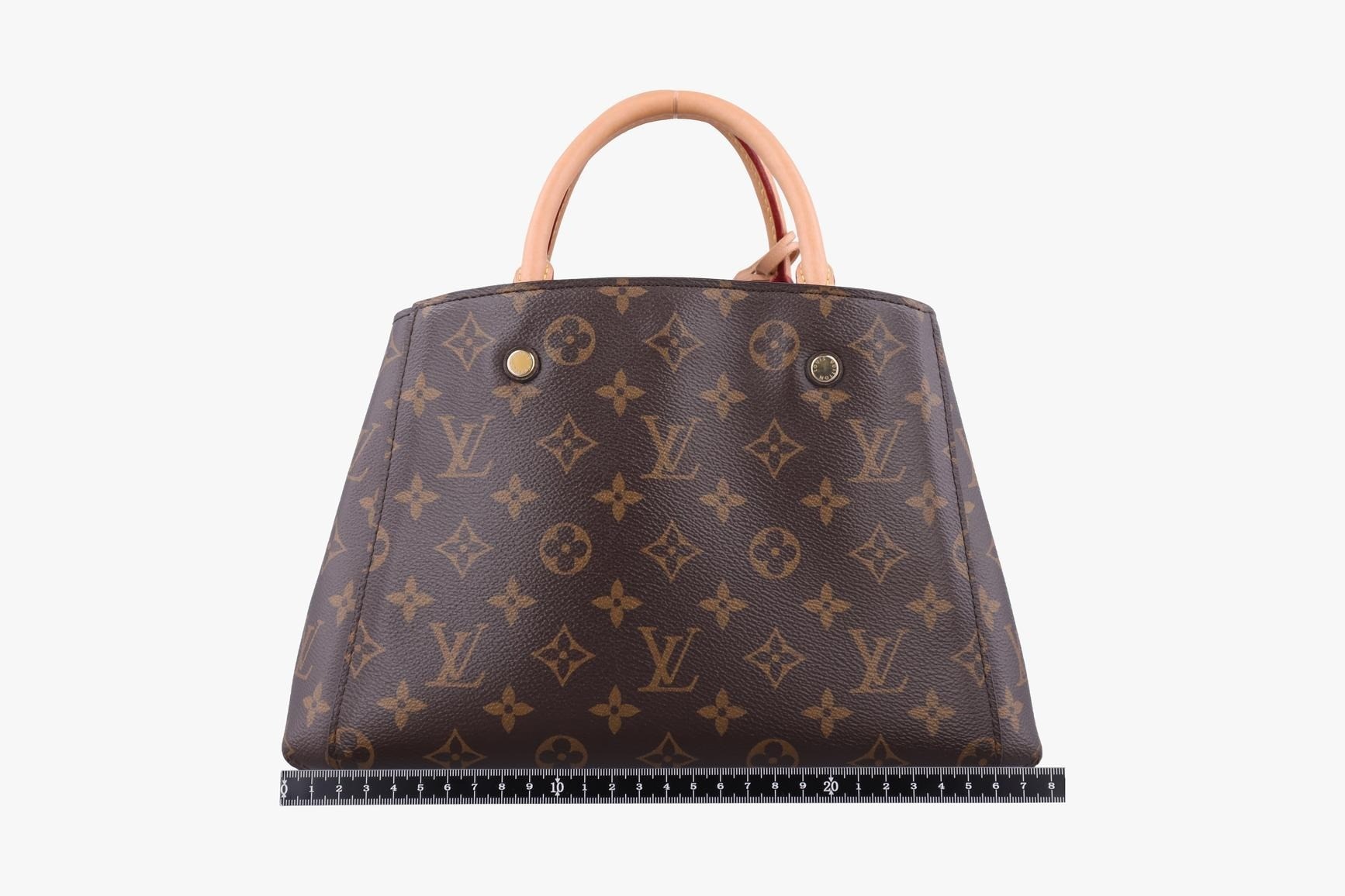 Montaigne MM Monogram Canvas Monogram/Brown — view 2