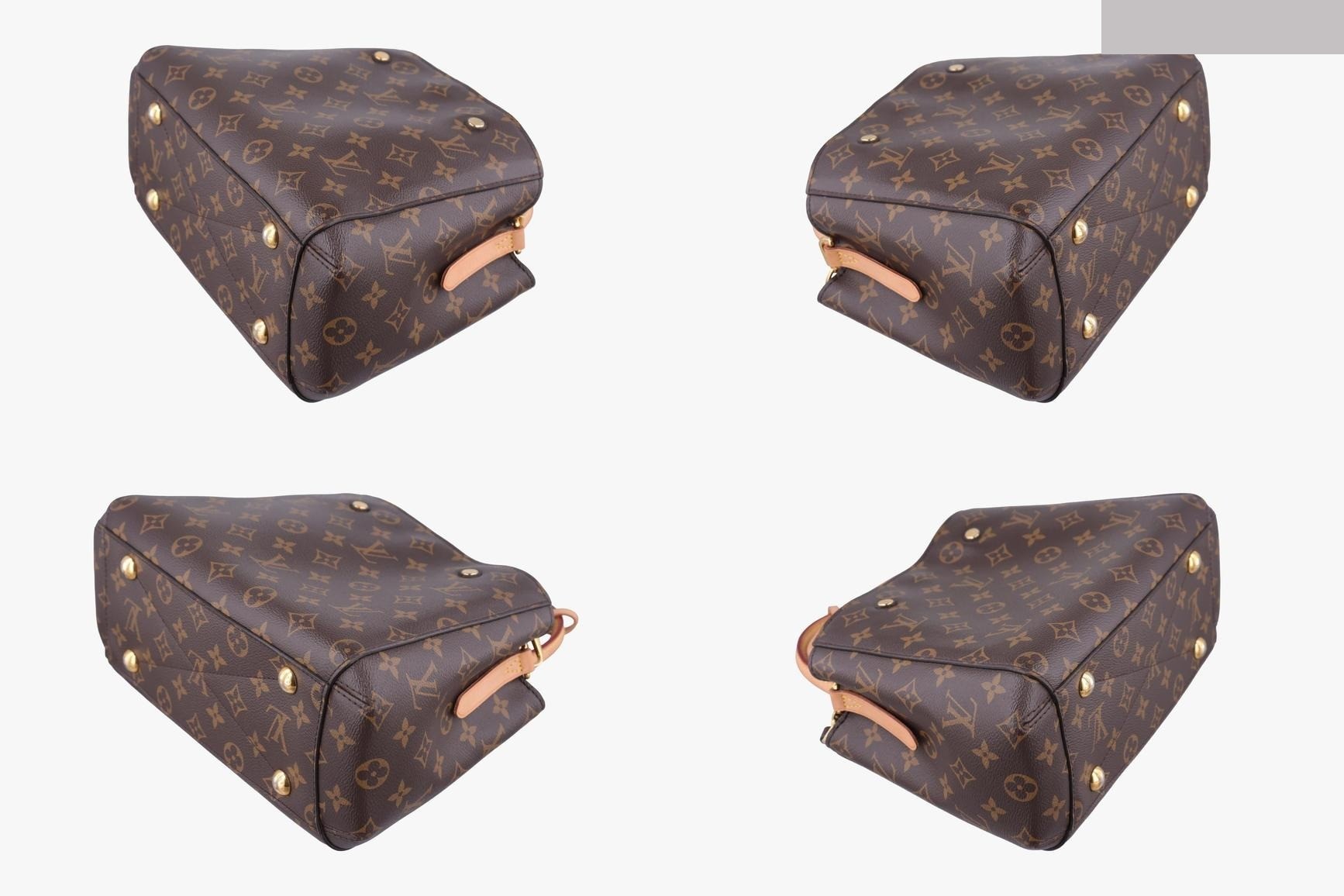 Montaigne MM Monogram Canvas Monogram/Brown — view 4
