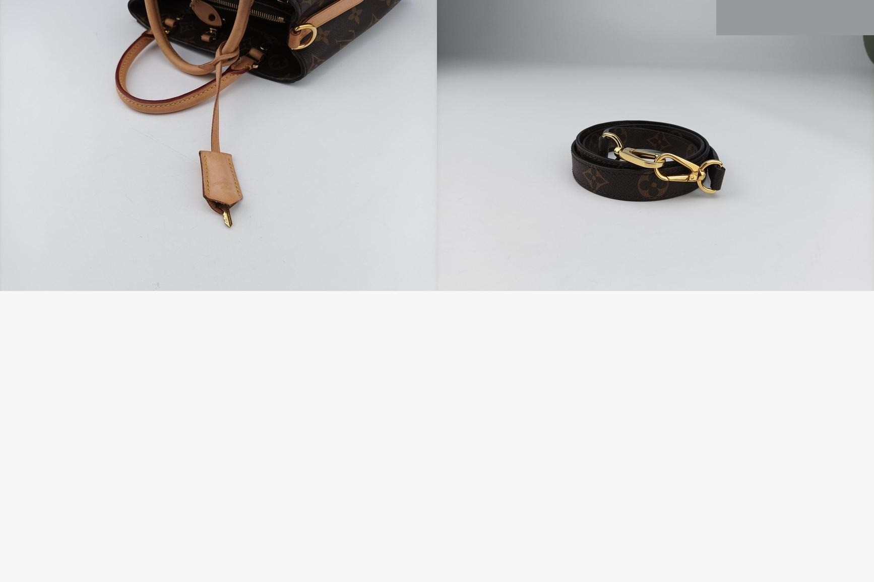 Montaigne MM Monogram Canvas Monogram/Brown — view 10