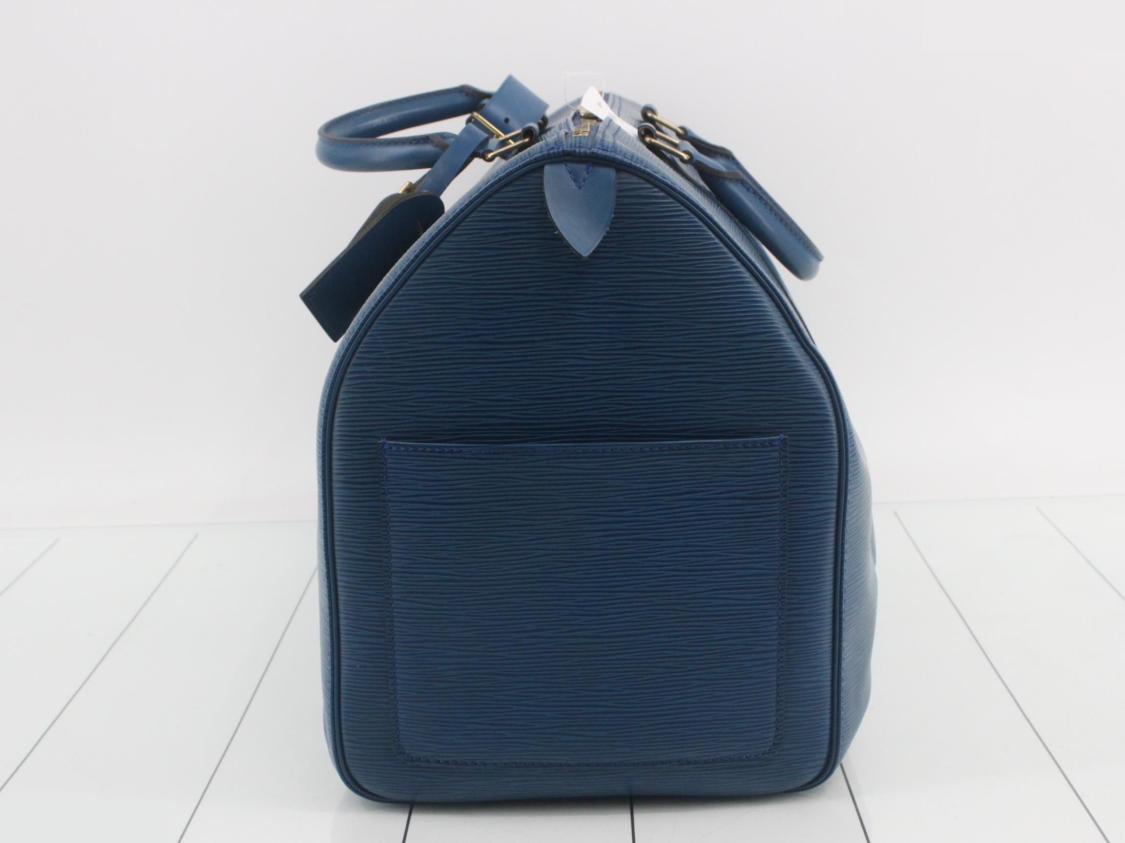 Keepall 50 Toledo Blue — view 3