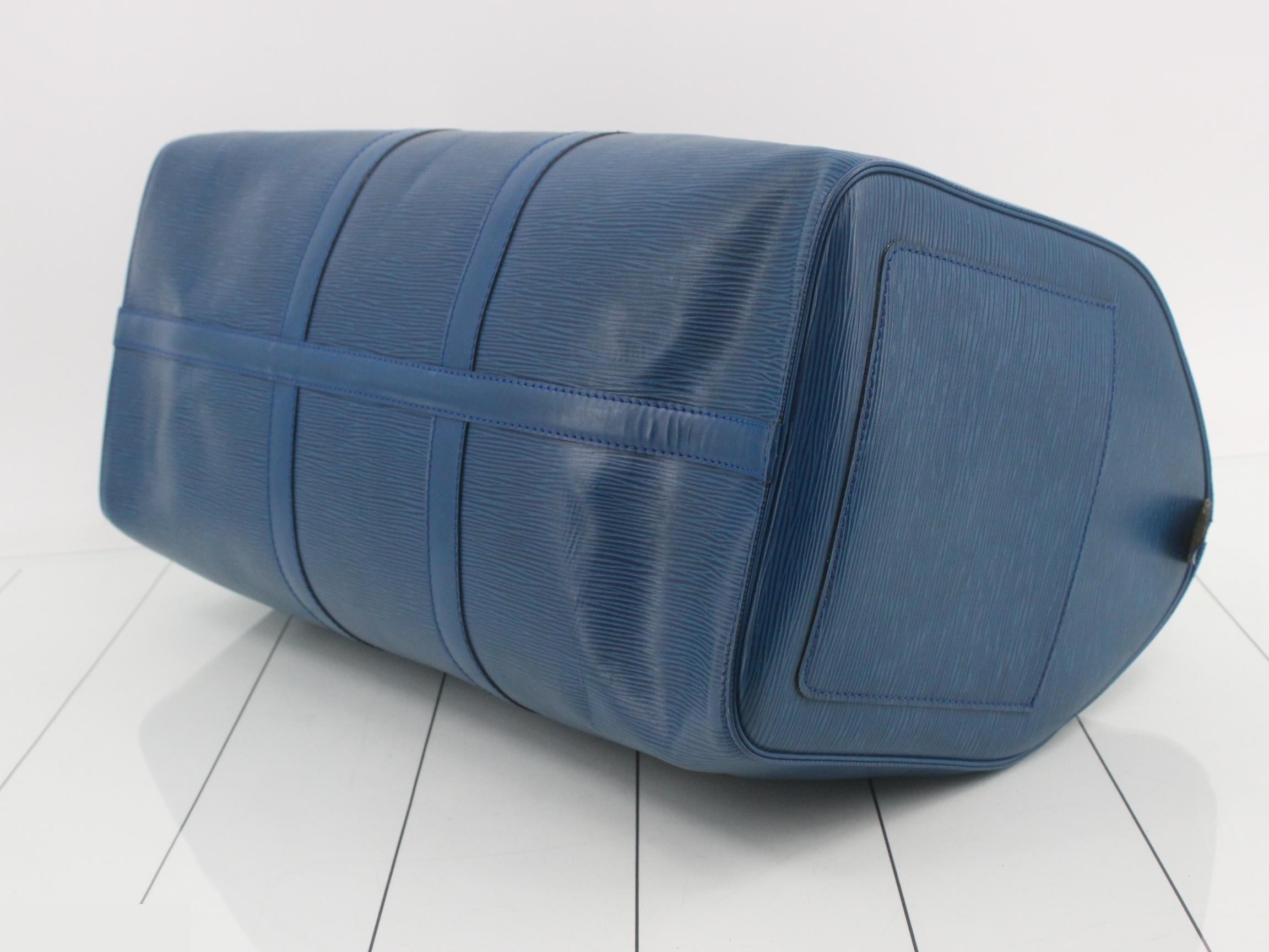 Keepall 50 Toledo Blue — view 6