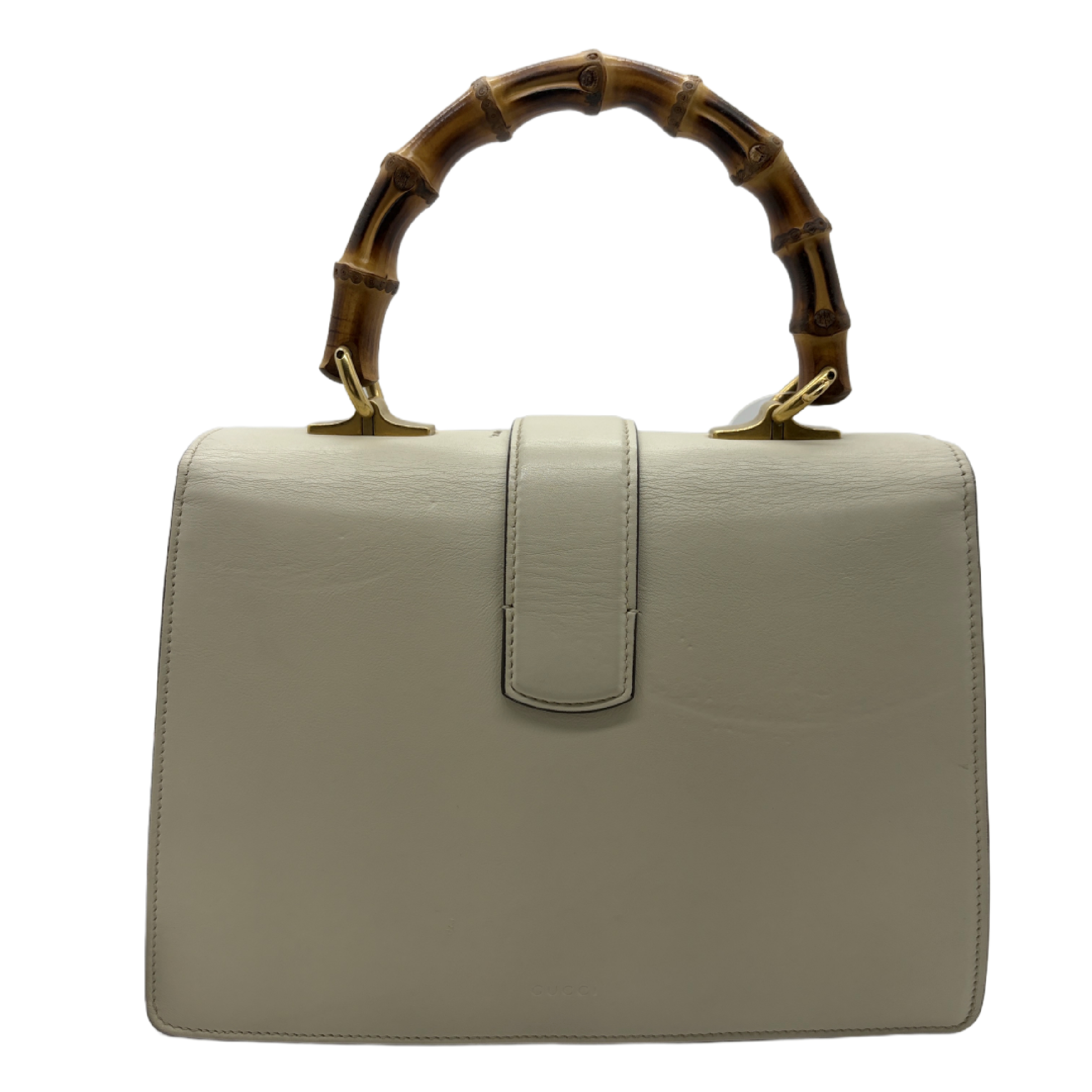 Dionysus Bamboo 2-Way Leather Handbag Shoulder Bag — view 2