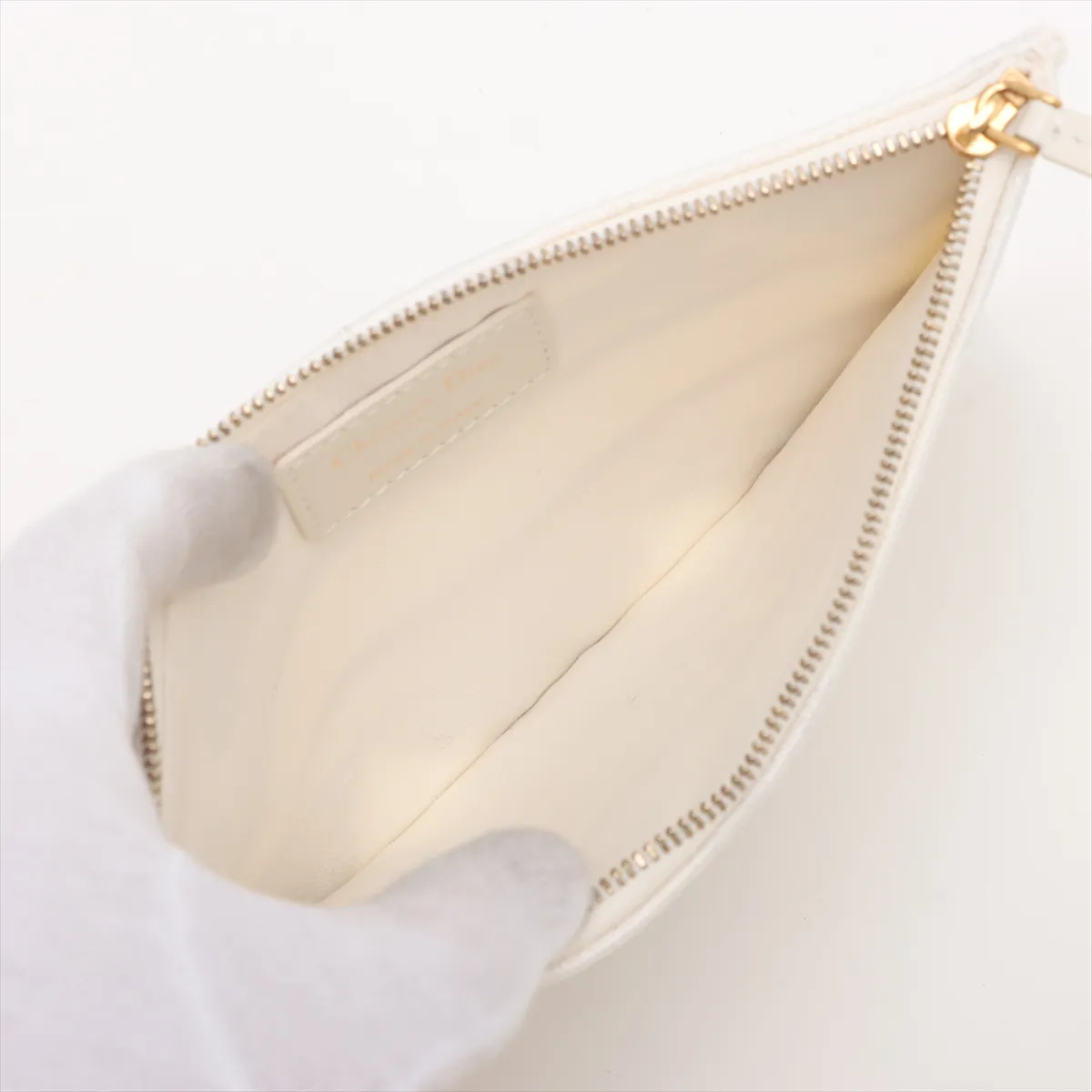 Pannier Chapeau Bag Canvas 2WAY Handbag White — view 9