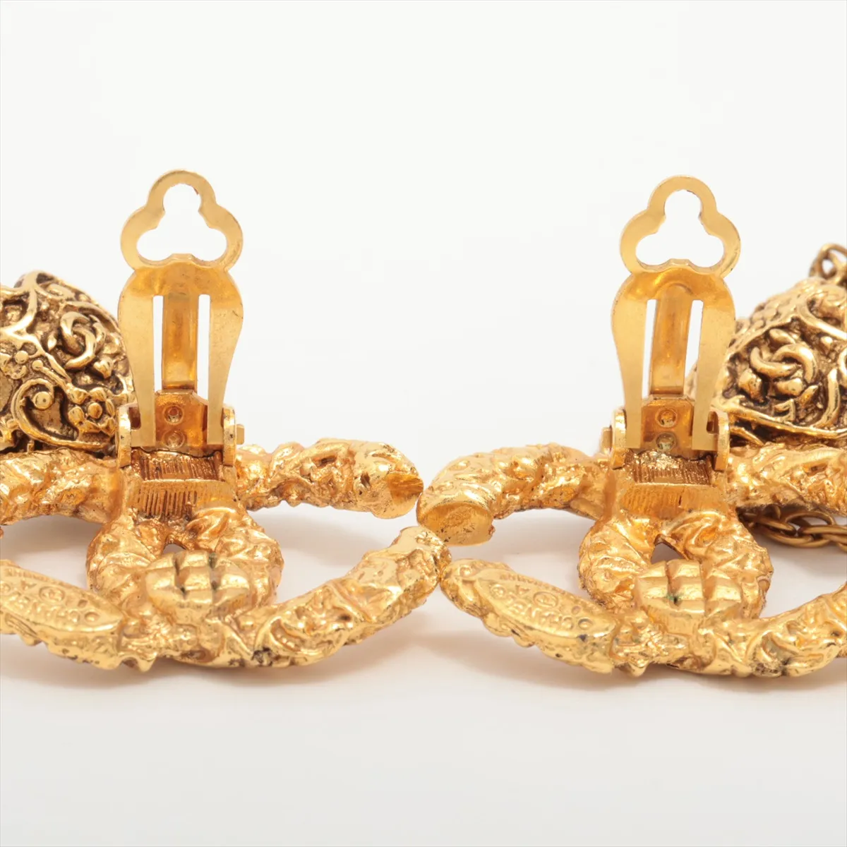 Cocomark 93A earrings (for both ears) GP gold dents — view 4