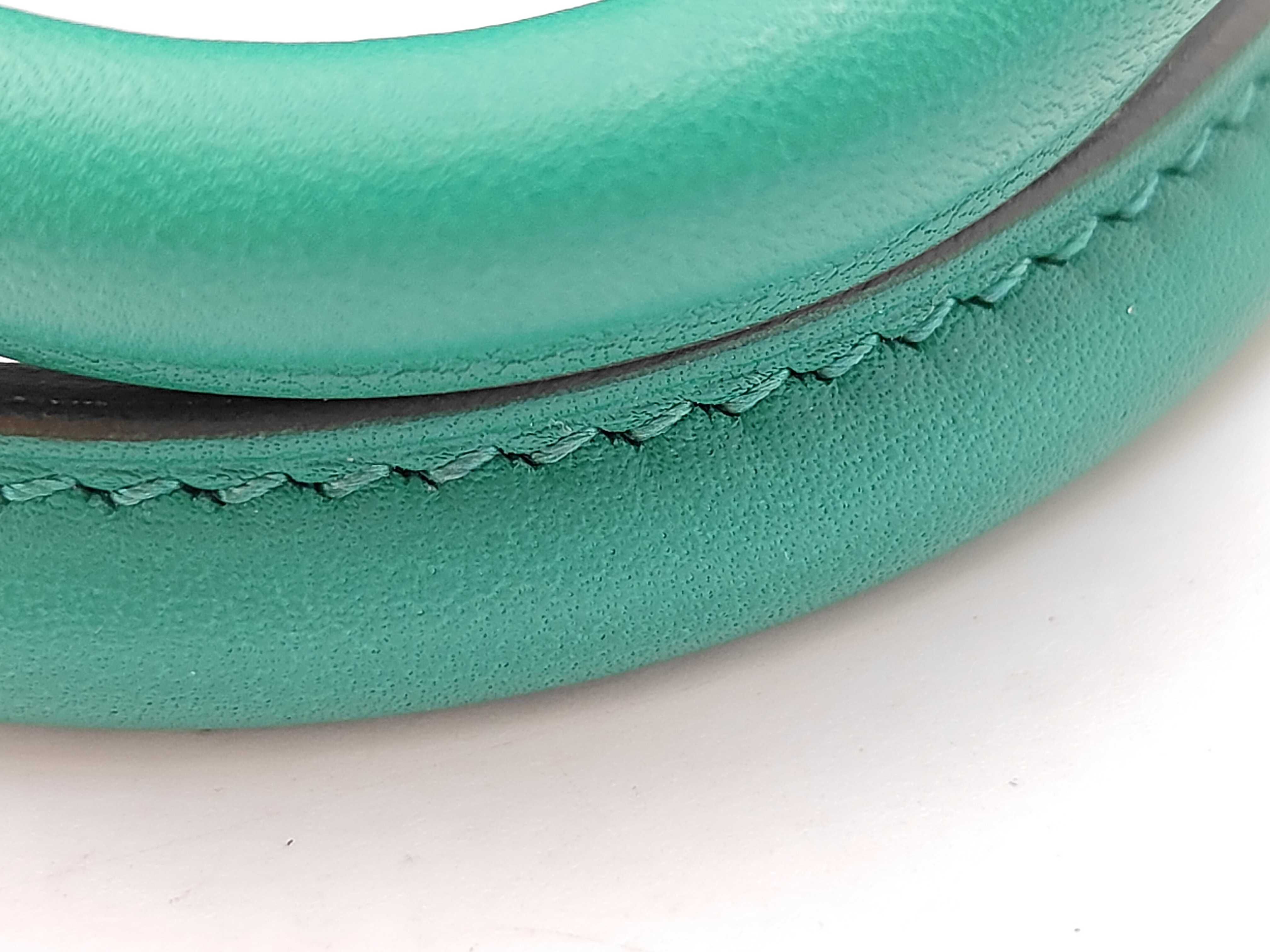 Birkin Cargo 25W stamp, green, silver hardware, handbag — view 4