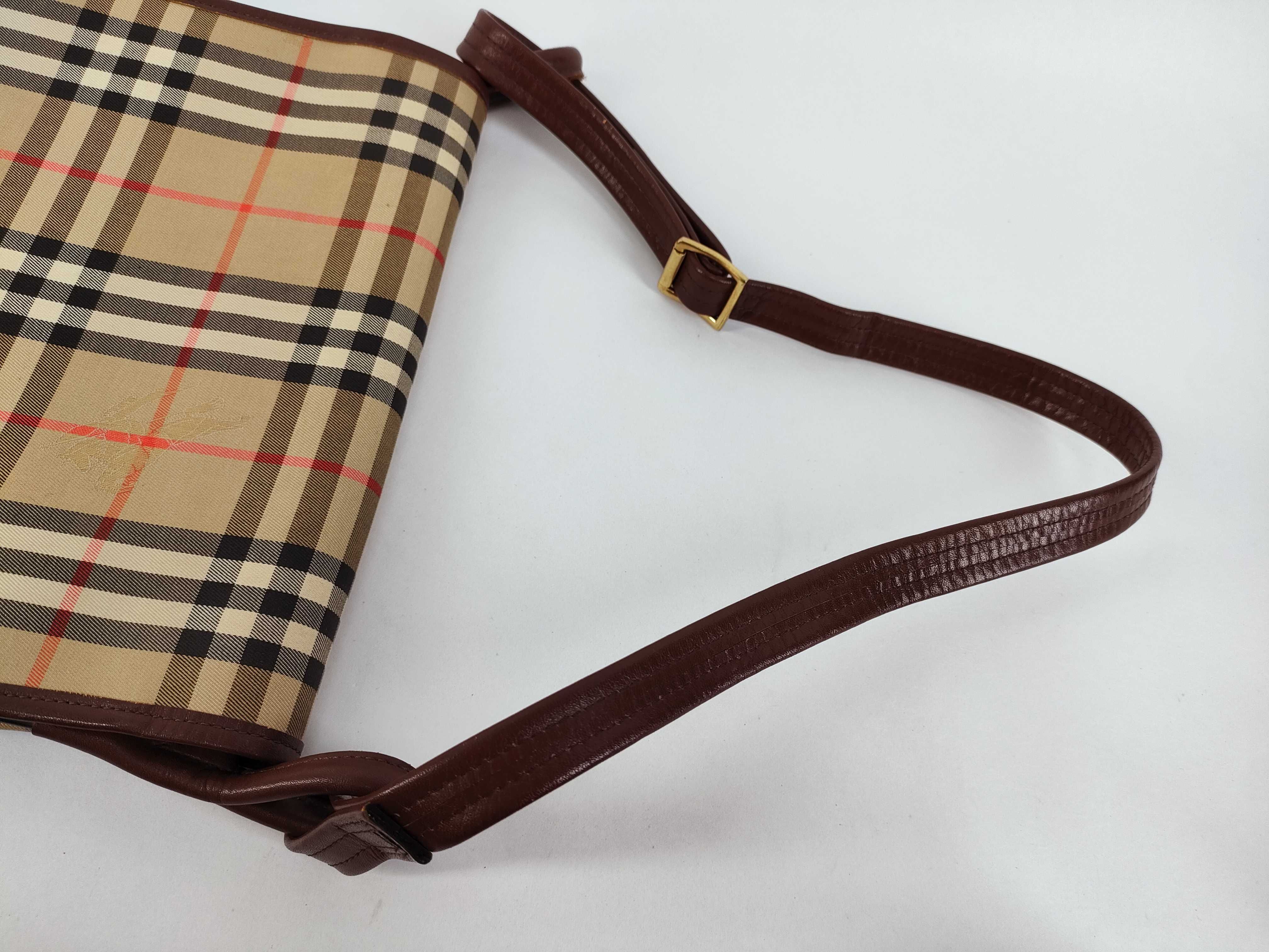 Nova Check Horse Shadow Shoulder Bag — view 3