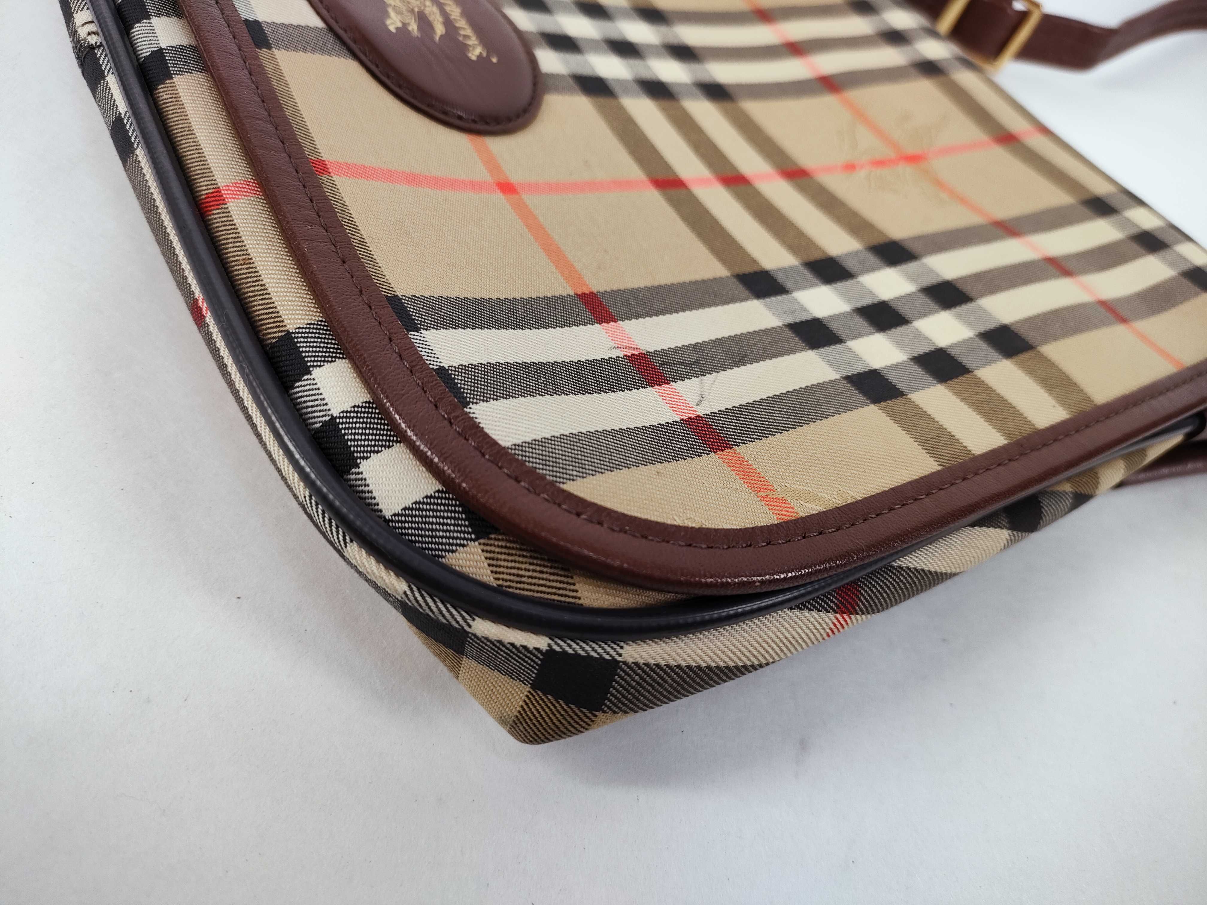 Nova Check Horse Shadow Shoulder Bag — view 6