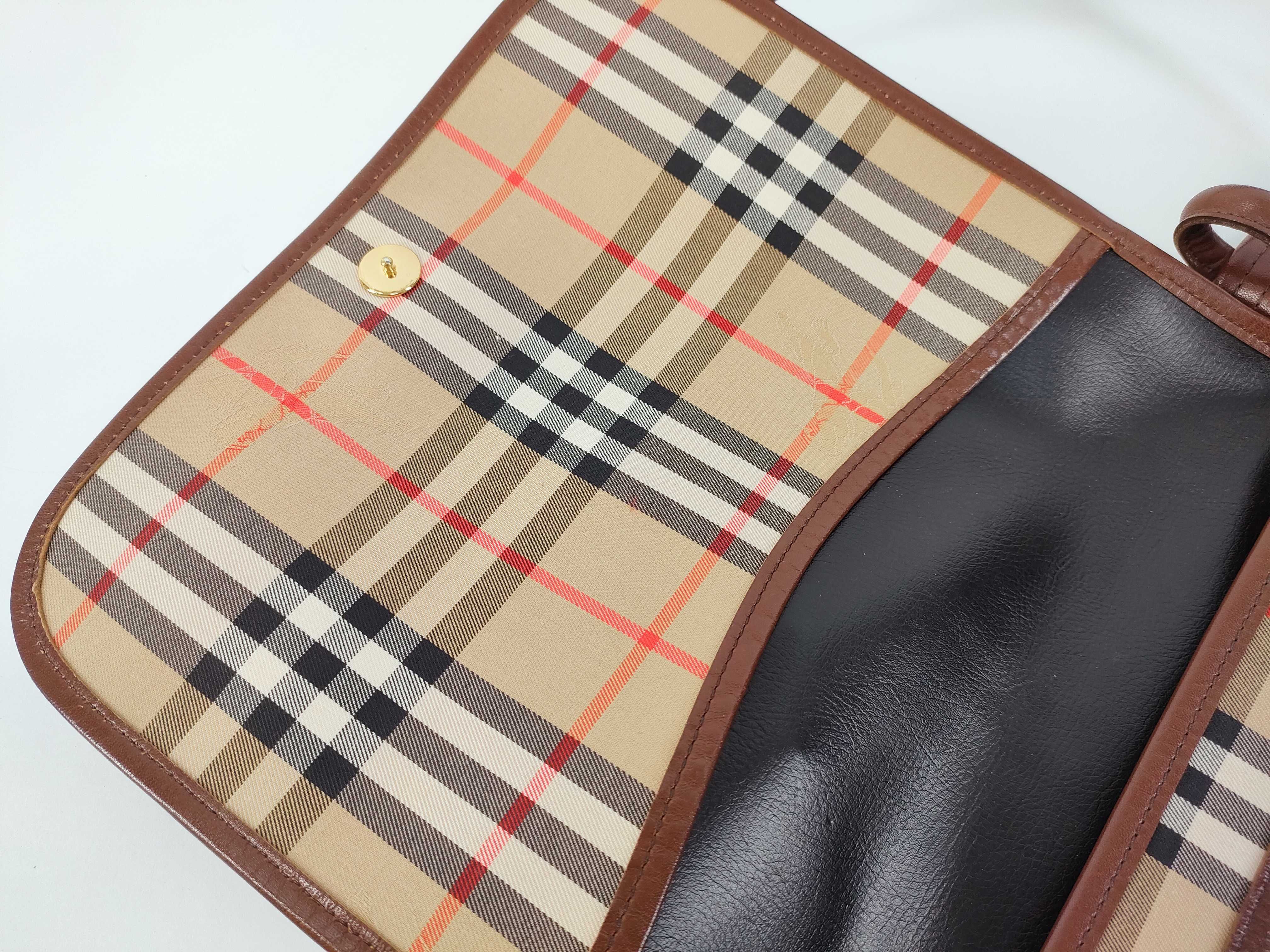 Nova Check Horse Shadow Shoulder Bag — view 9