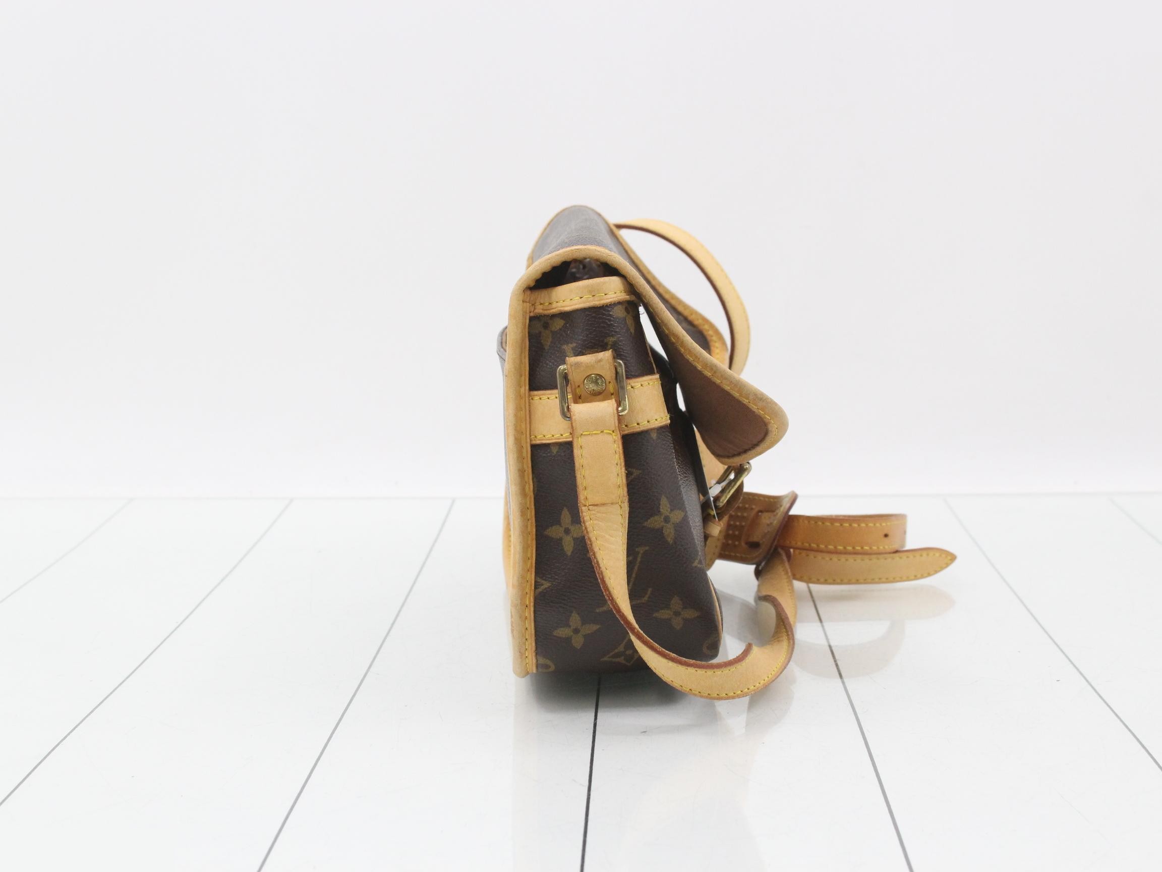 Sologne Monogram Shoulder Bag — view 4