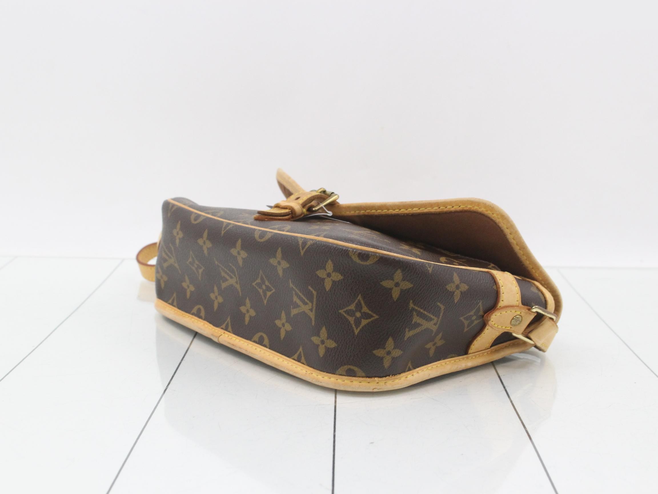 Sologne Monogram Shoulder Bag — view 6