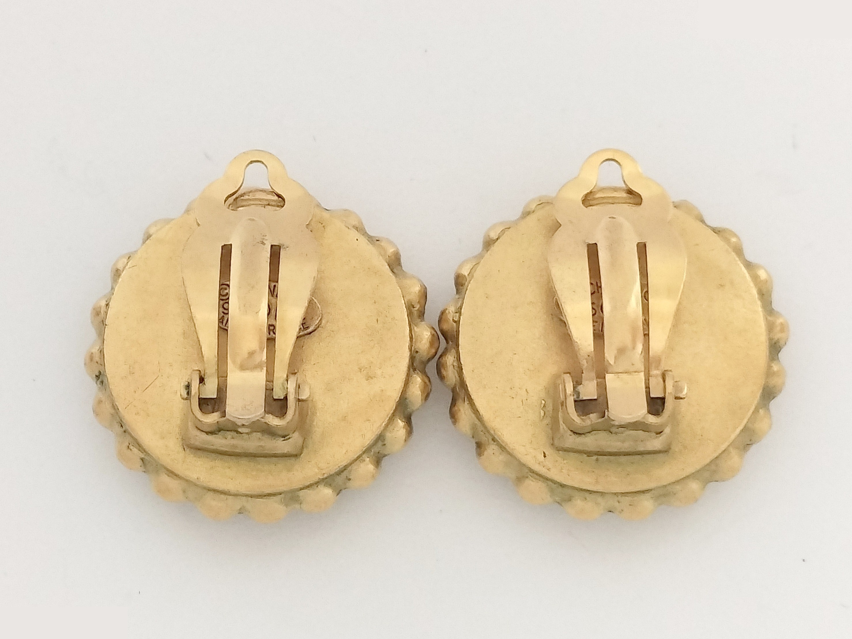 Coco Black Gold Earrings — view 4