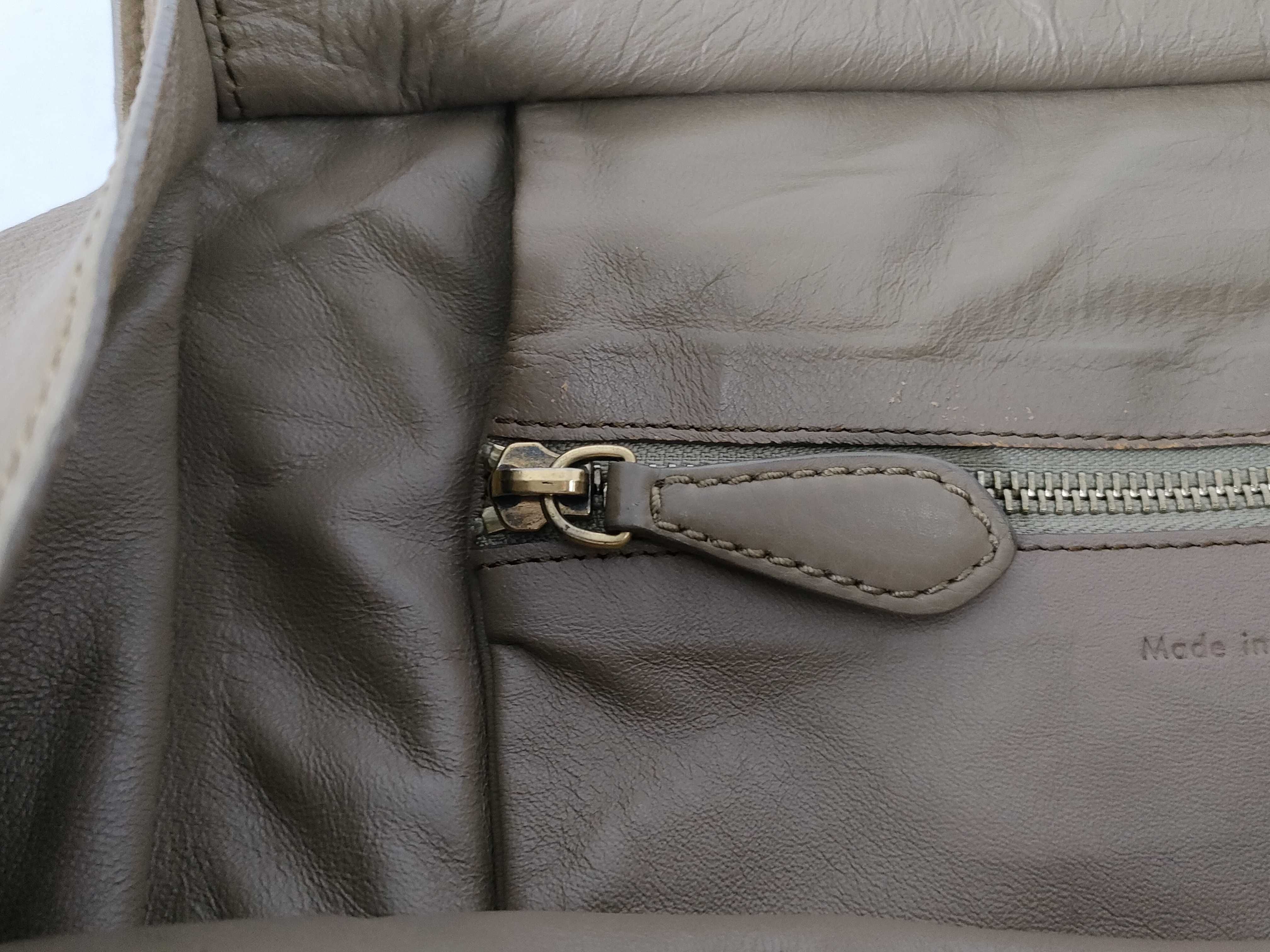 Luggage Mini Shopper Tote Bag (Greige) — view 12