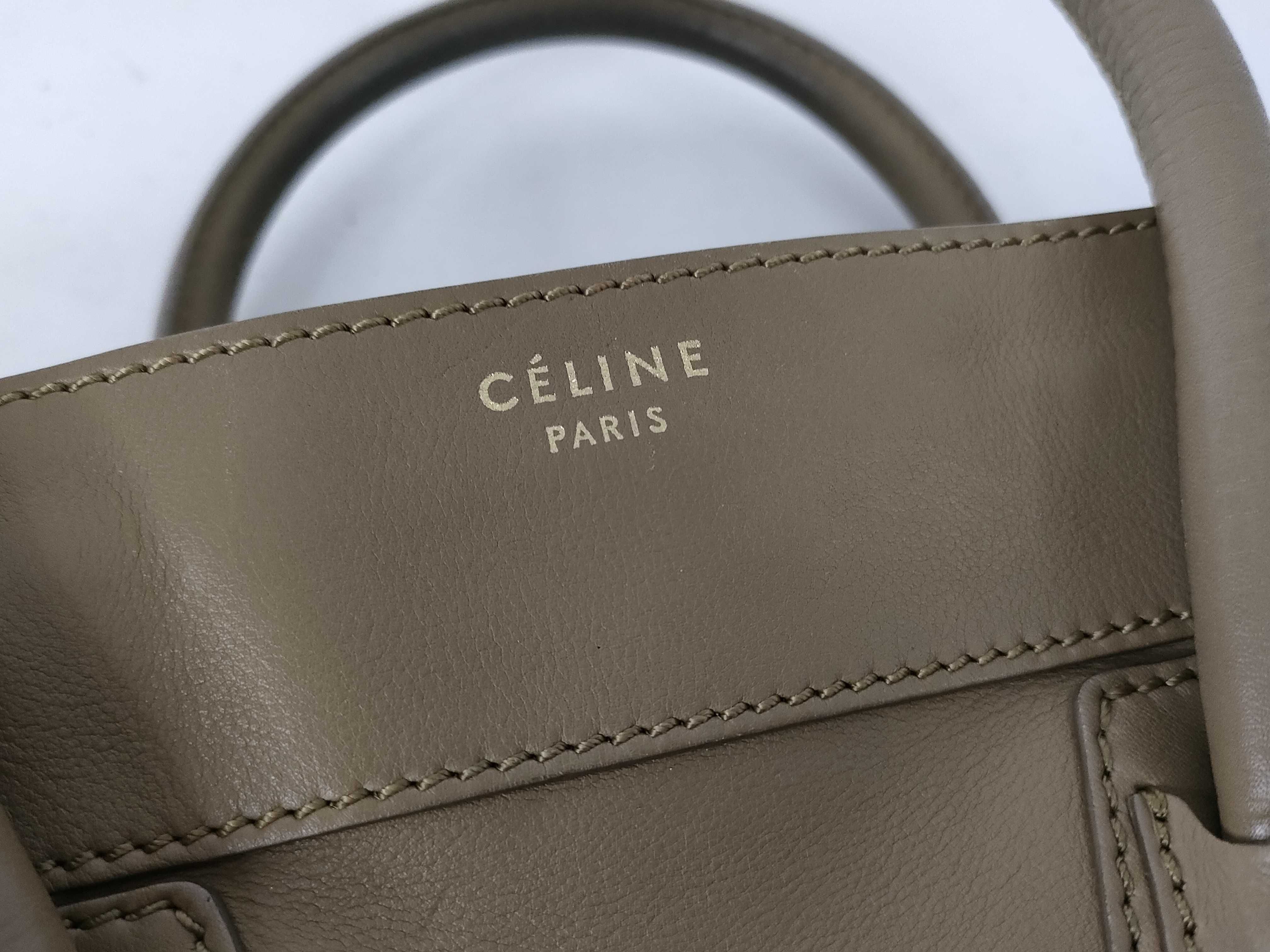Luggage Mini Shopper Tote Bag (Greige) — view 14