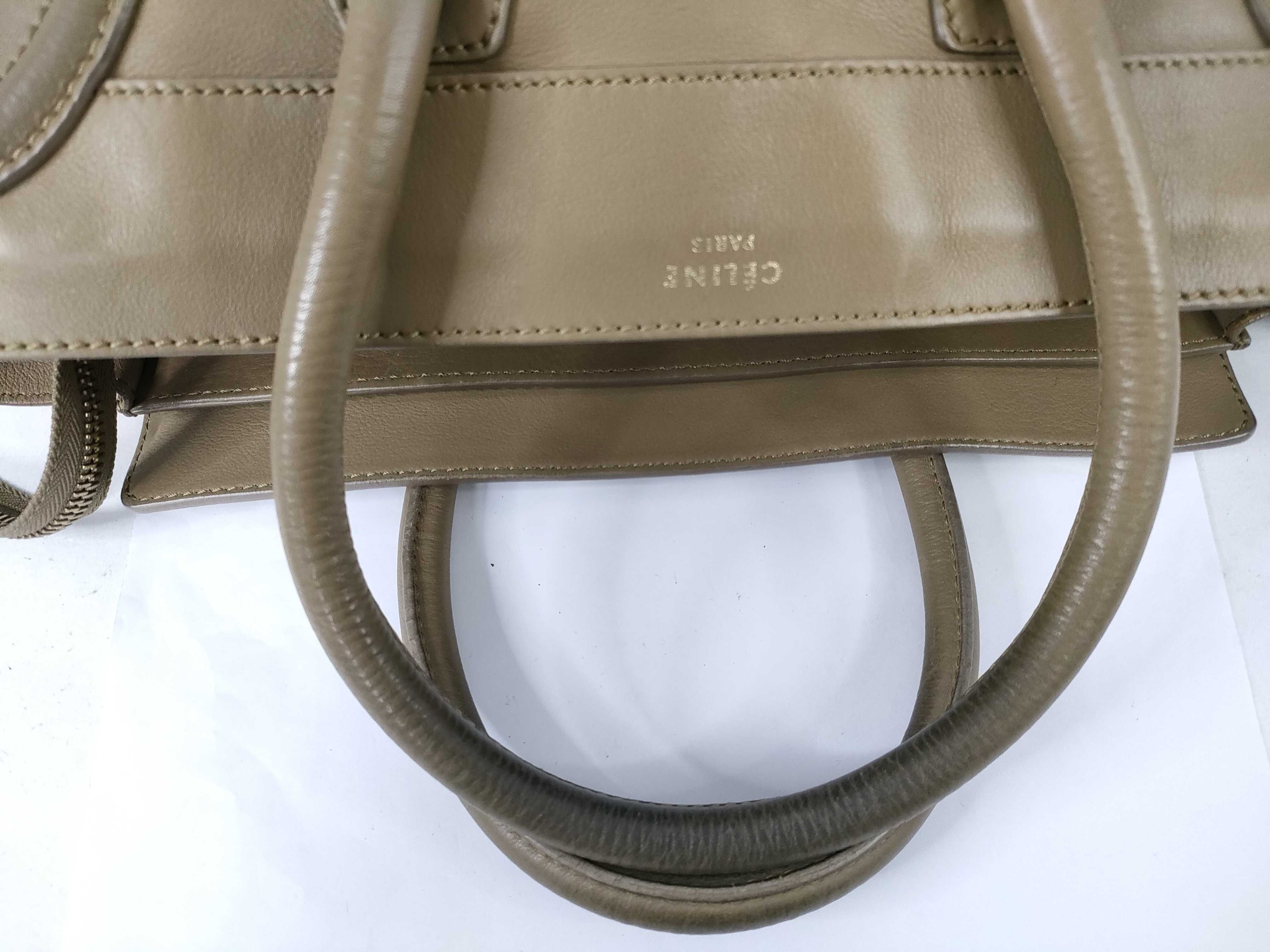 Luggage Mini Shopper Tote Bag (Greige) — view 3